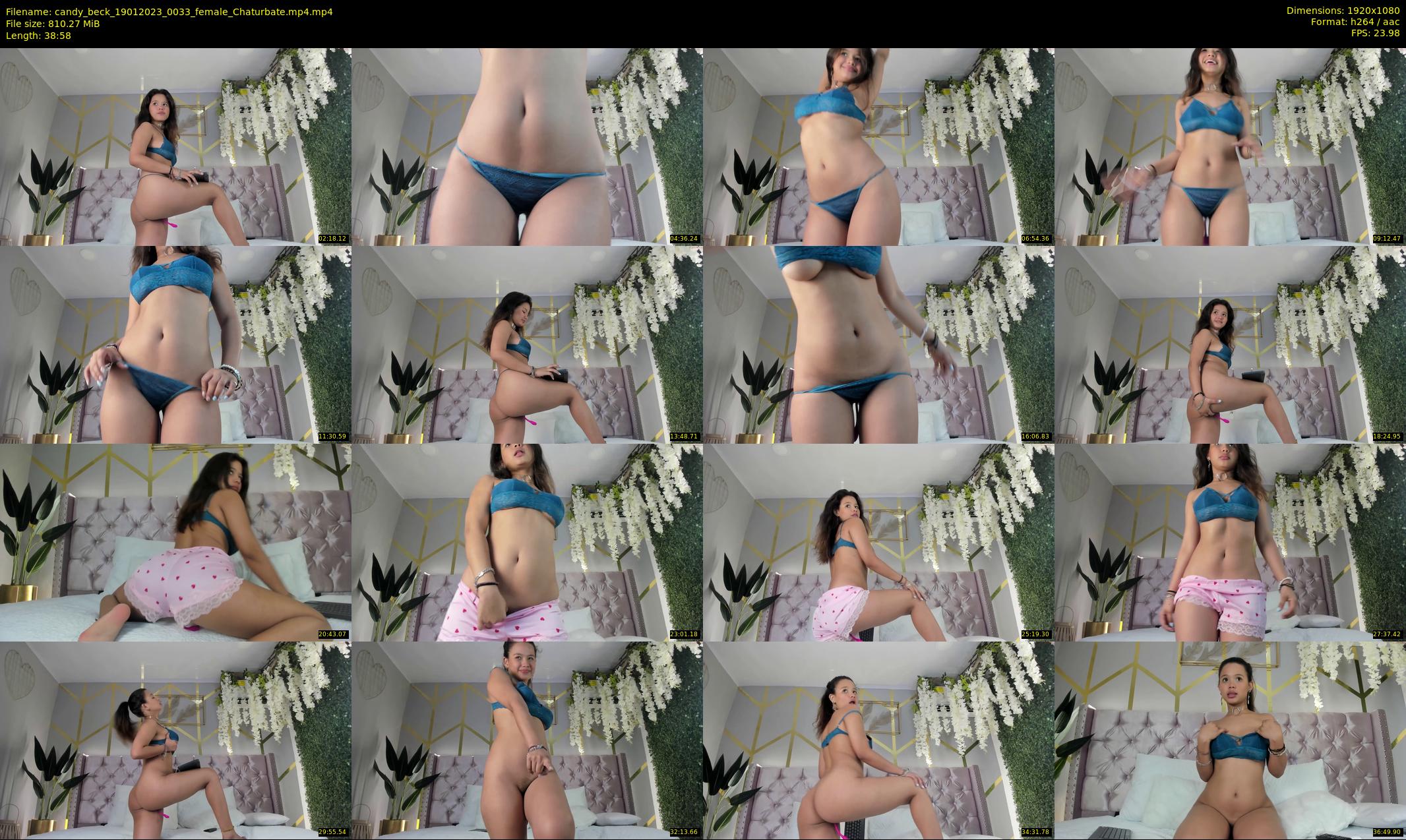 candy_beck — 39 minute Chaturbate female cam show recording, 1080p, Jan 19, 2023
