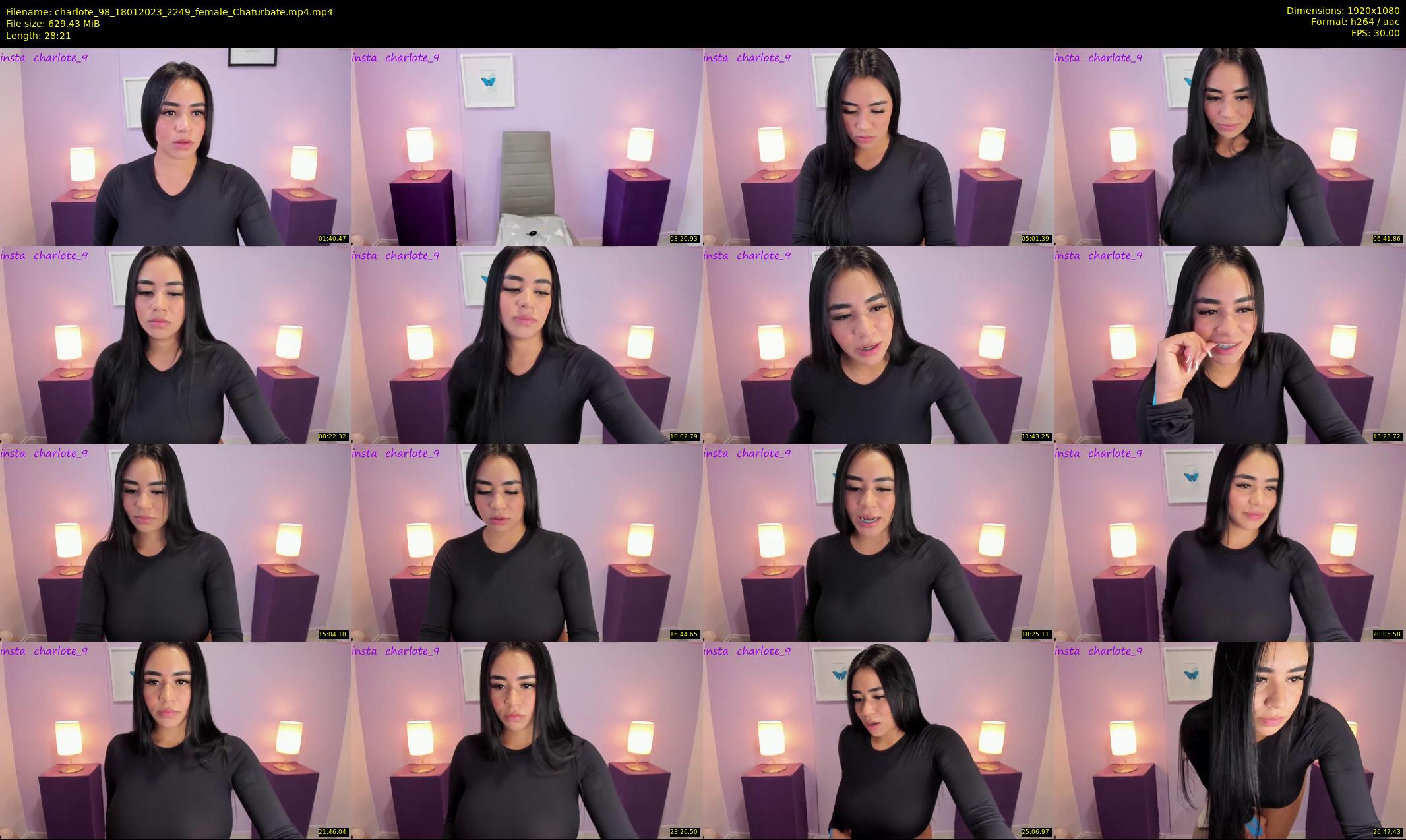 charlote_98 — 29 minute Chaturbate female cam show recording, 1080p, Jan 18, 2023