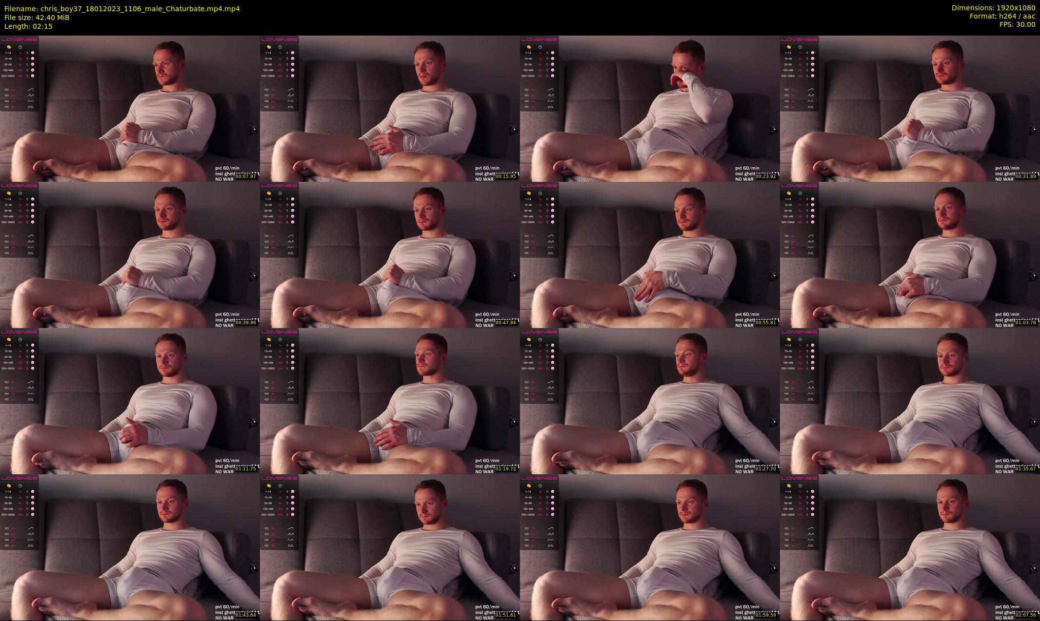 chris_boy37 — 3 minute Chaturbate male cam show recording, 1080p, Jan 18, 2023