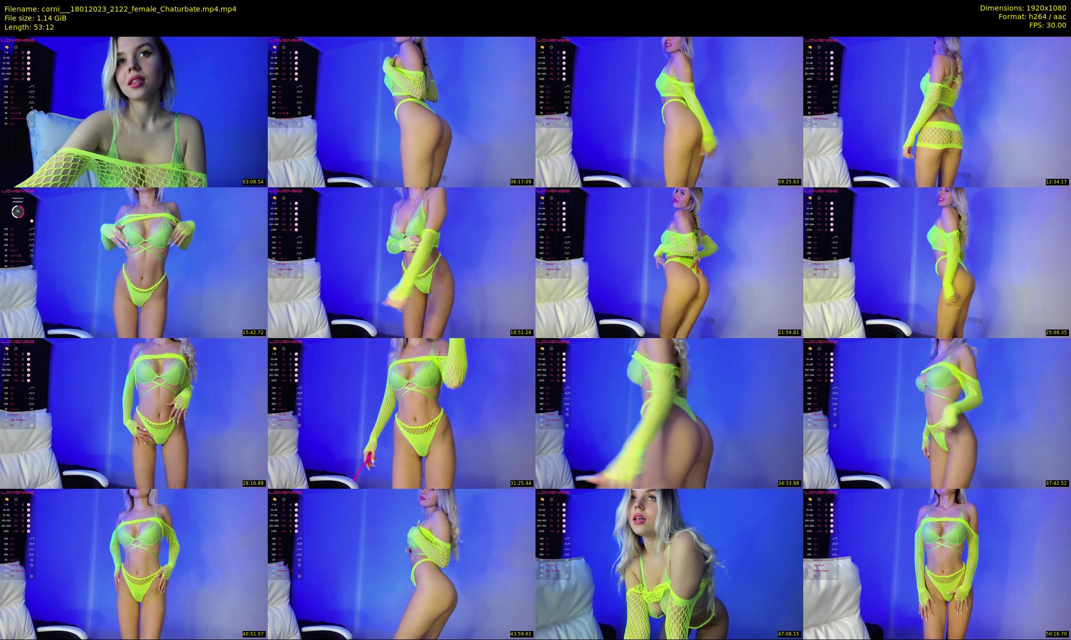 corni__ — 54 minute Chaturbate female cam show recording, 1080p, Jan 18, 2023