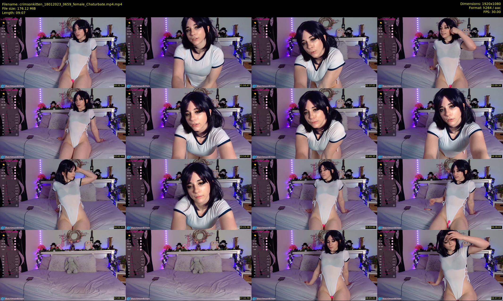 crimsonkitten — 10 minute Chaturbate female cam show recording, 1080p, Jan 18, 2023