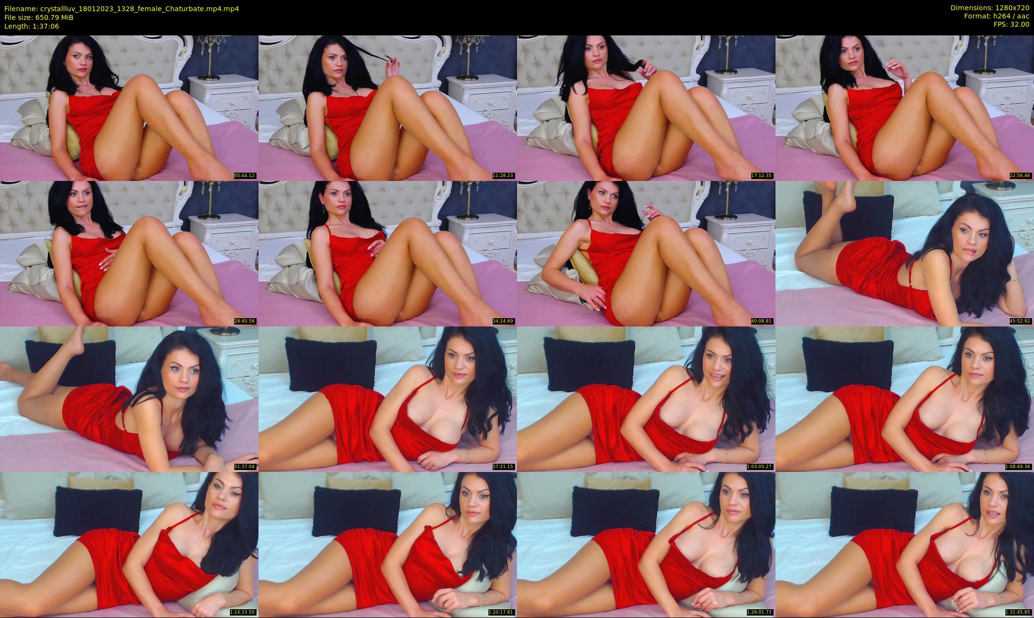 crystallluv — 98 minute Chaturbate female cam show recording, 720p, Jan 18, 2023