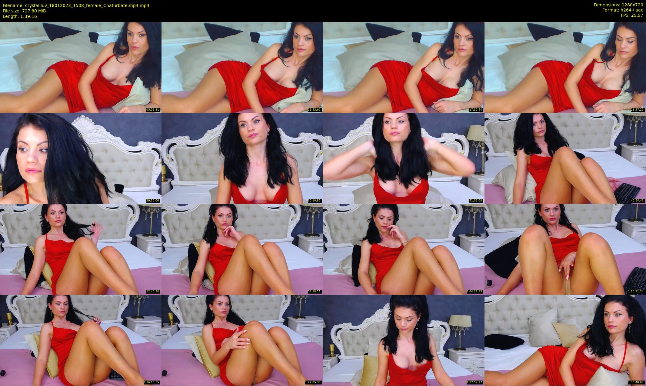 crystallluv — 100 minute Chaturbate female cam show recording, 720p, Jan 18, 2023
