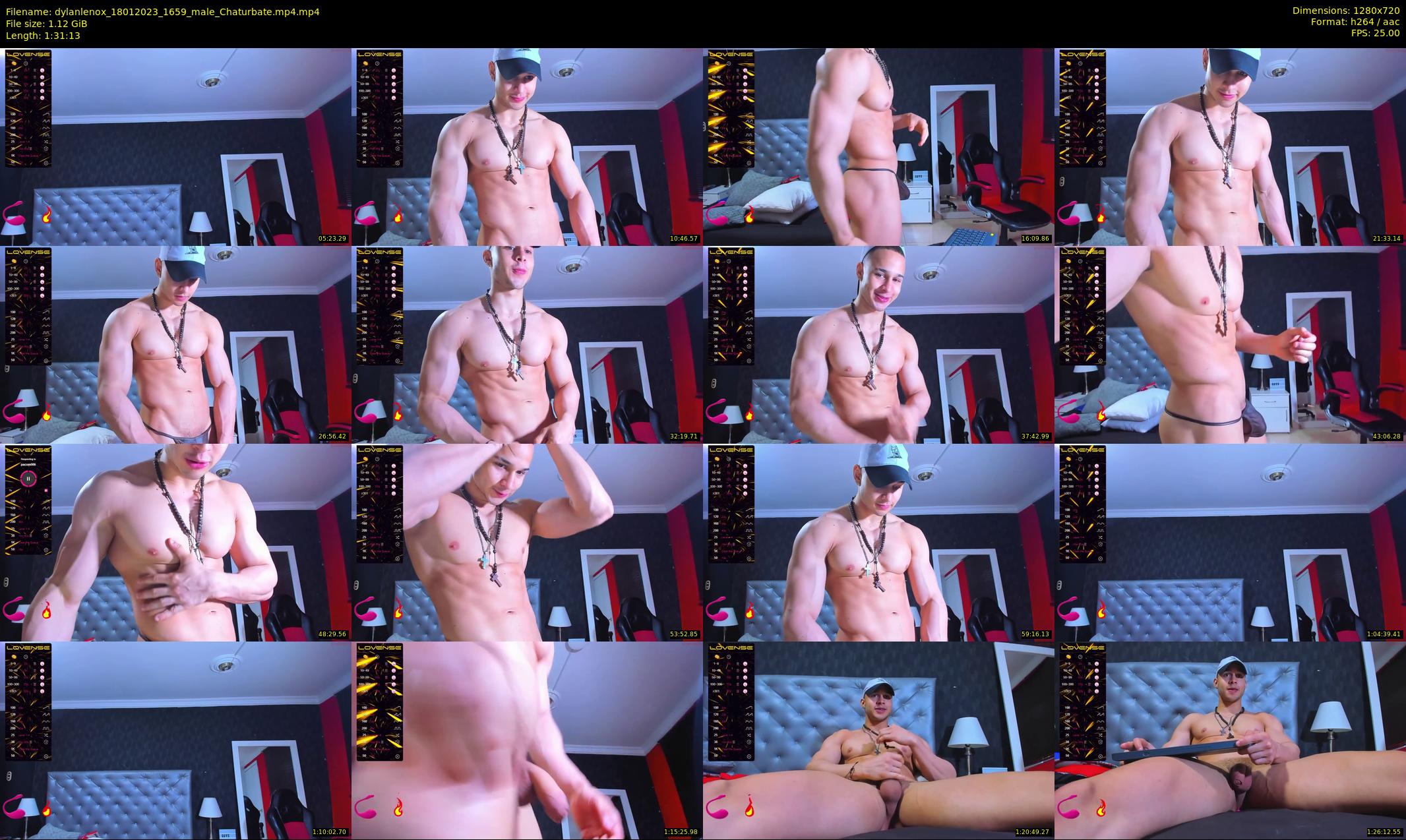 dylanlenox — 92 minute Chaturbate male cam show recording, 720p, Jan 18, 2023