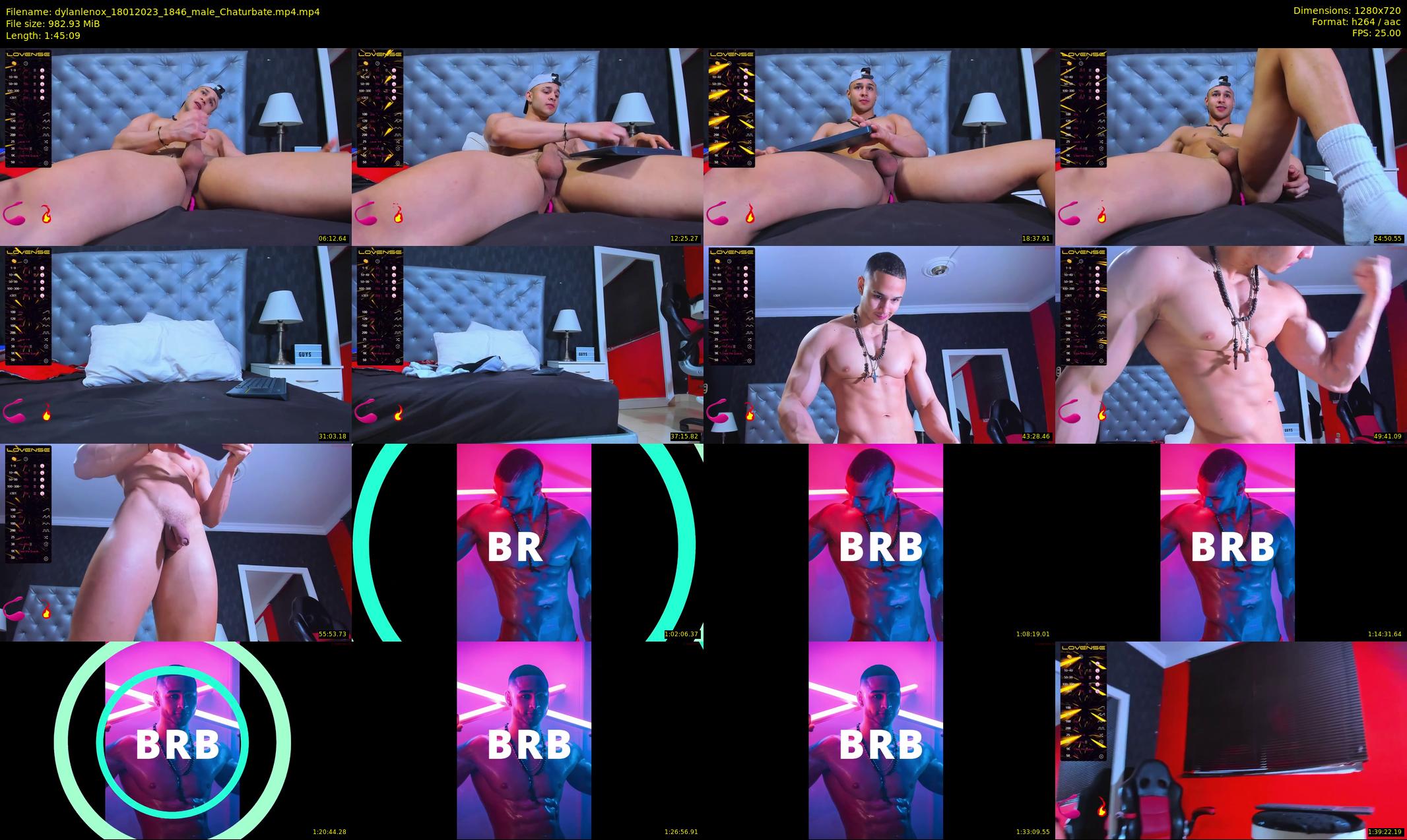 dylanlenox — 106 minute Chaturbate male cam show recording, 720p, Jan 18, 2023