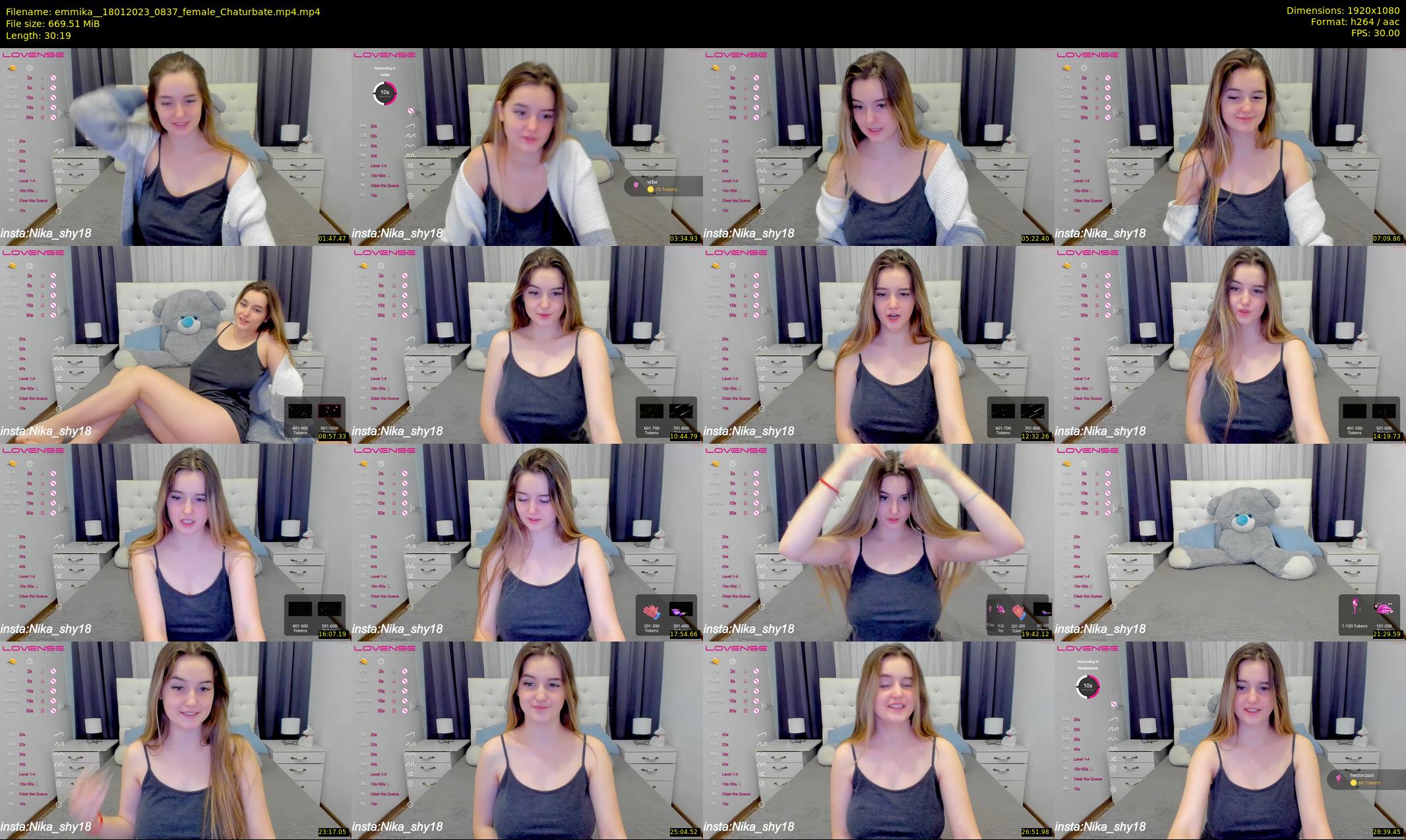 emmika_ — 31 minute Chaturbate female cam show recording, 1080p, Jan 18, 2023