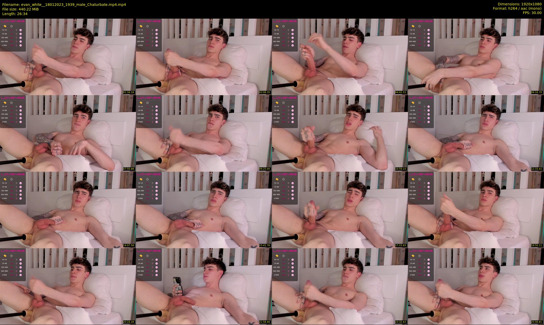 evan_white_ — 27 minute Chaturbate male cam show recording, 1080p, Jan 18, 2023