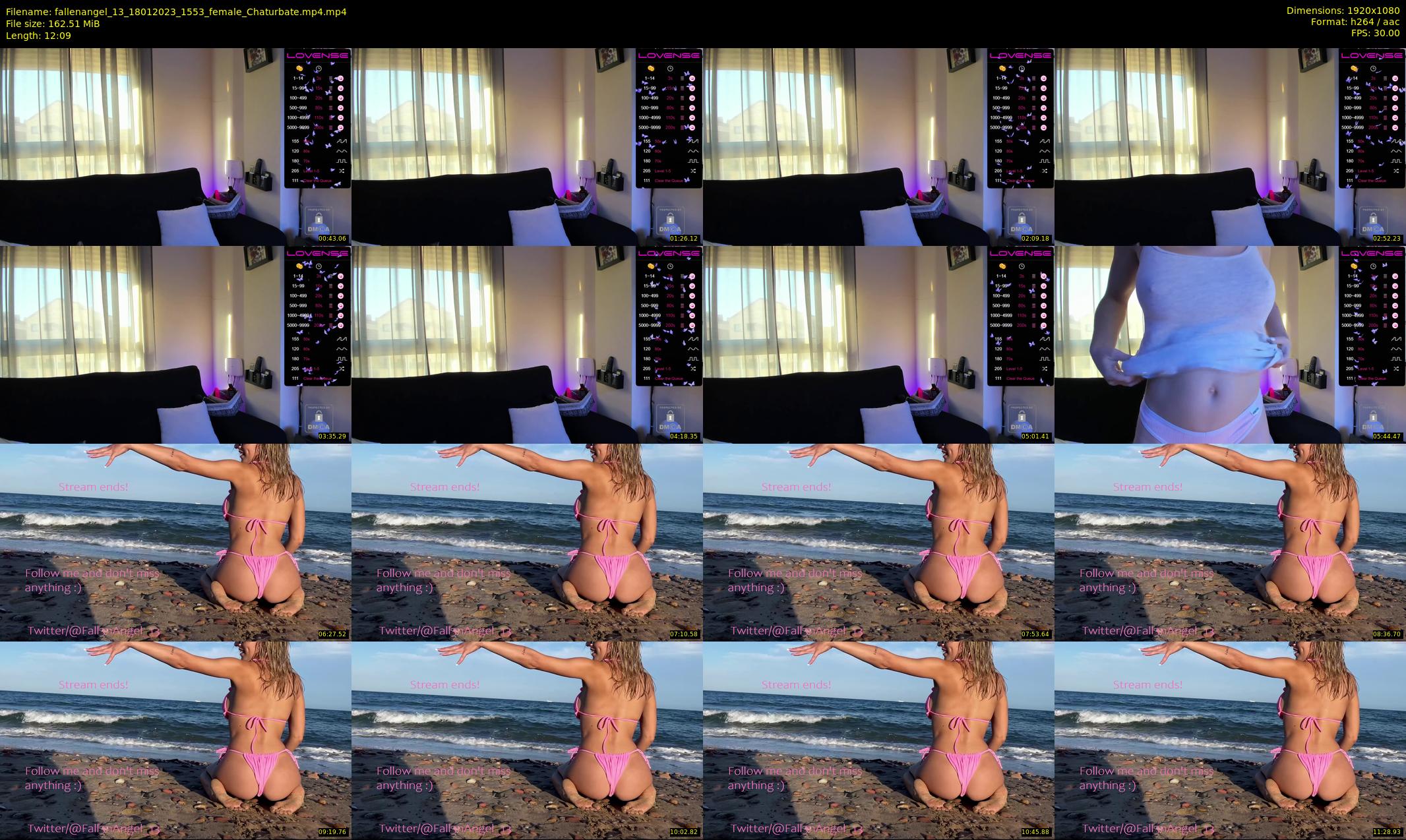 fallenangel_13 — 13 minute Chaturbate female cam show recording, 1080p, Jan 18, 2023