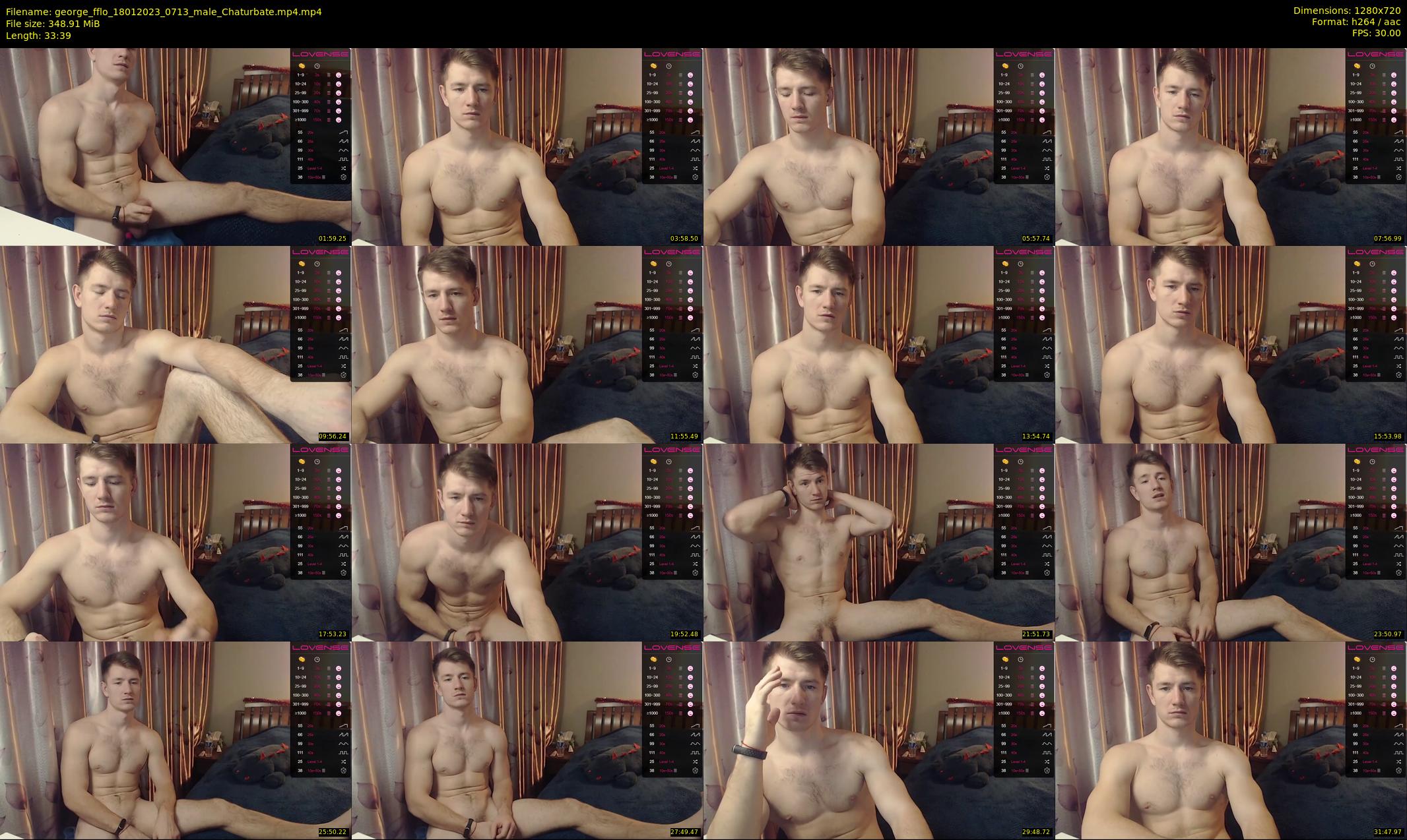 george_fflo — 34 minute Chaturbate male cam show recording, 720p, Jan 18, 2023