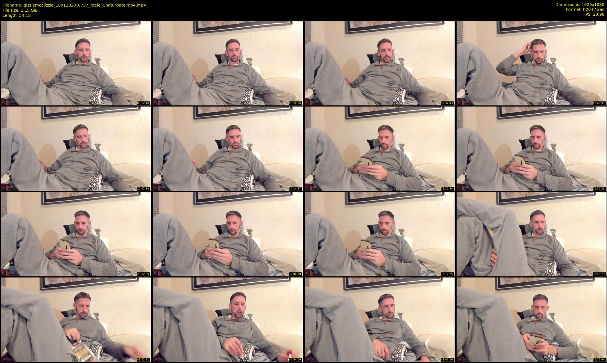 gizzlemcclizzle — 55 minute Chaturbate male cam show recording, 1080p, Jan 18, 2023