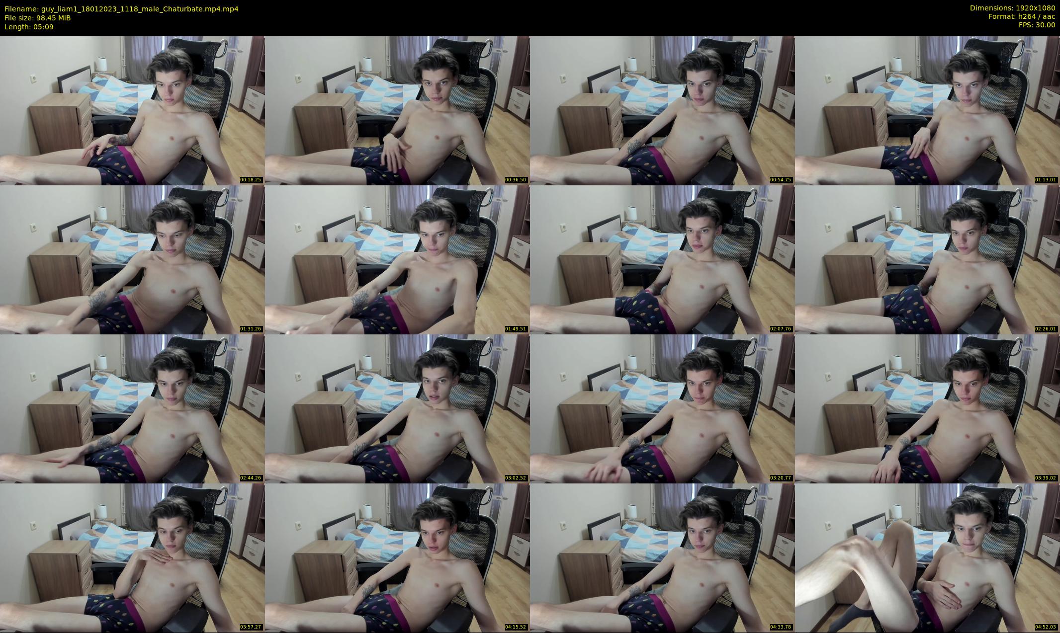 guy_liam1 — 6 minute Chaturbate male cam show recording, 1080p, Jan 18, 2023