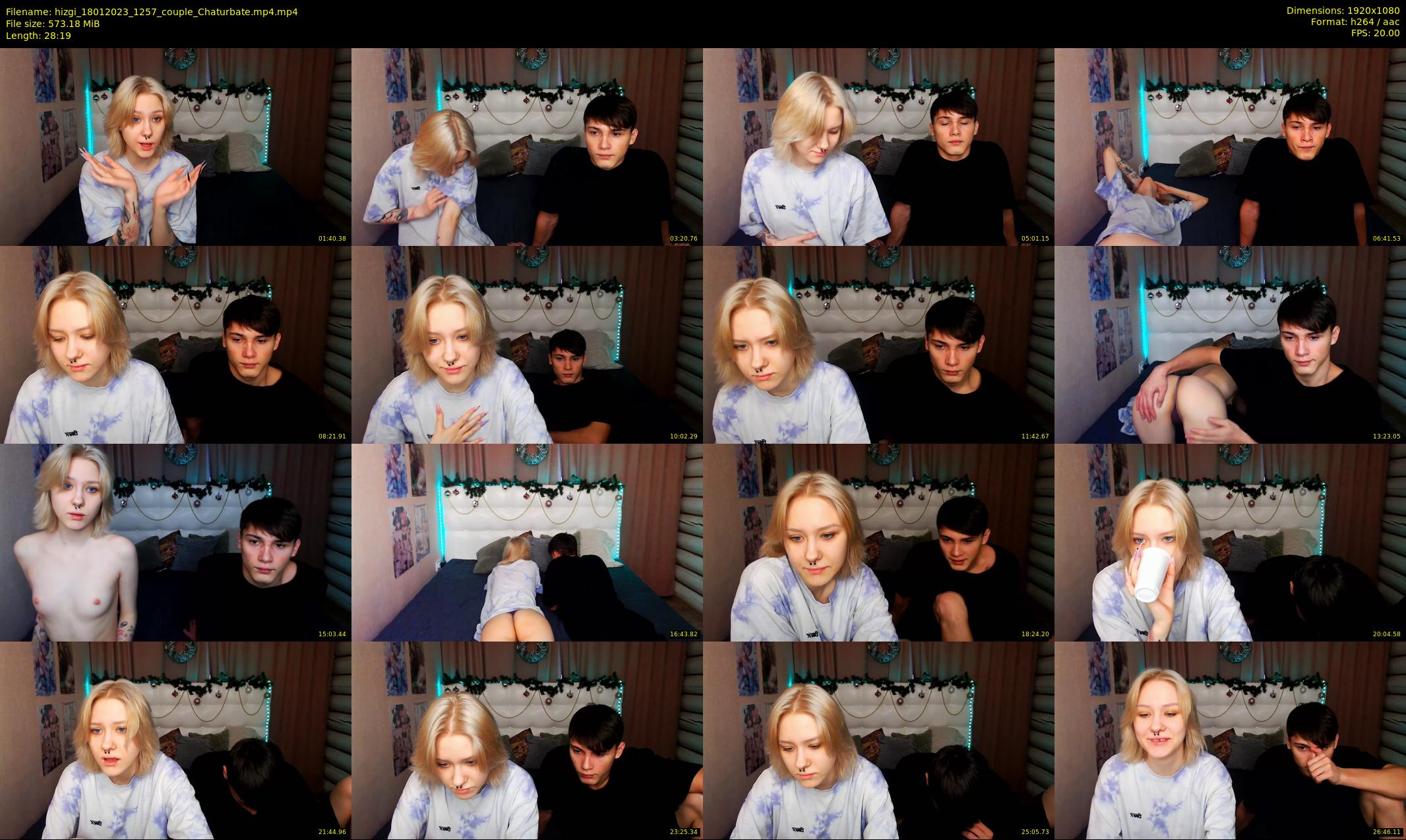 hizgi — 29 minute Chaturbate couple cam show recording, 1080p, Jan 18, 2023