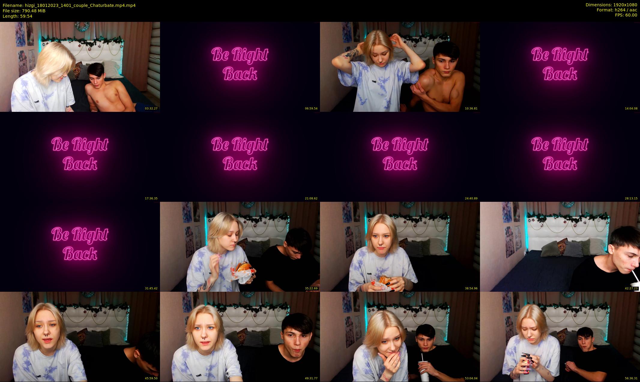 hizgi — 60 minute Chaturbate couple cam show recording, 1080p, Jan 18, 2023