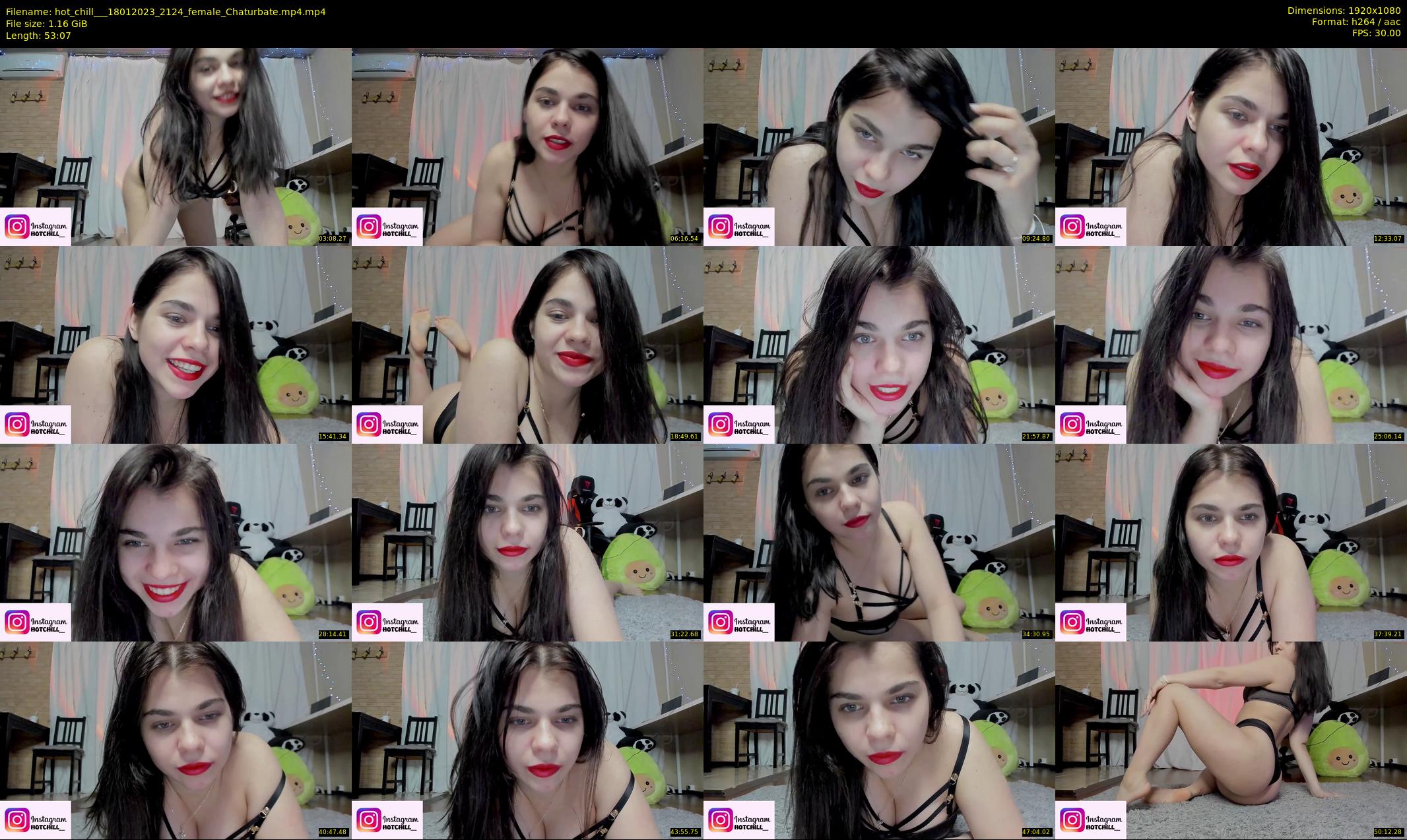 hot_chill__ — 54 minute Chaturbate female cam show recording, 1080p, Jan 18, 2023