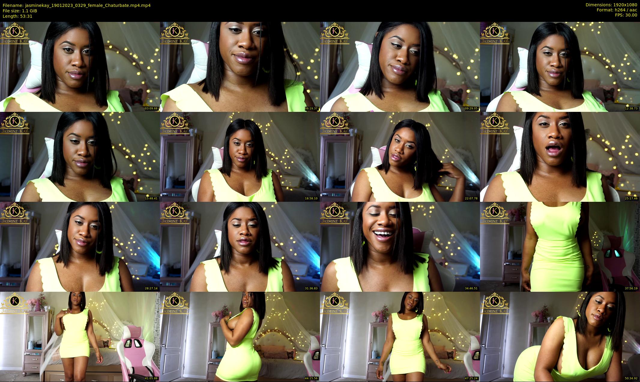jasminekay — 54 minute Chaturbate female cam show recording, 1080p, Jan 19, 2023