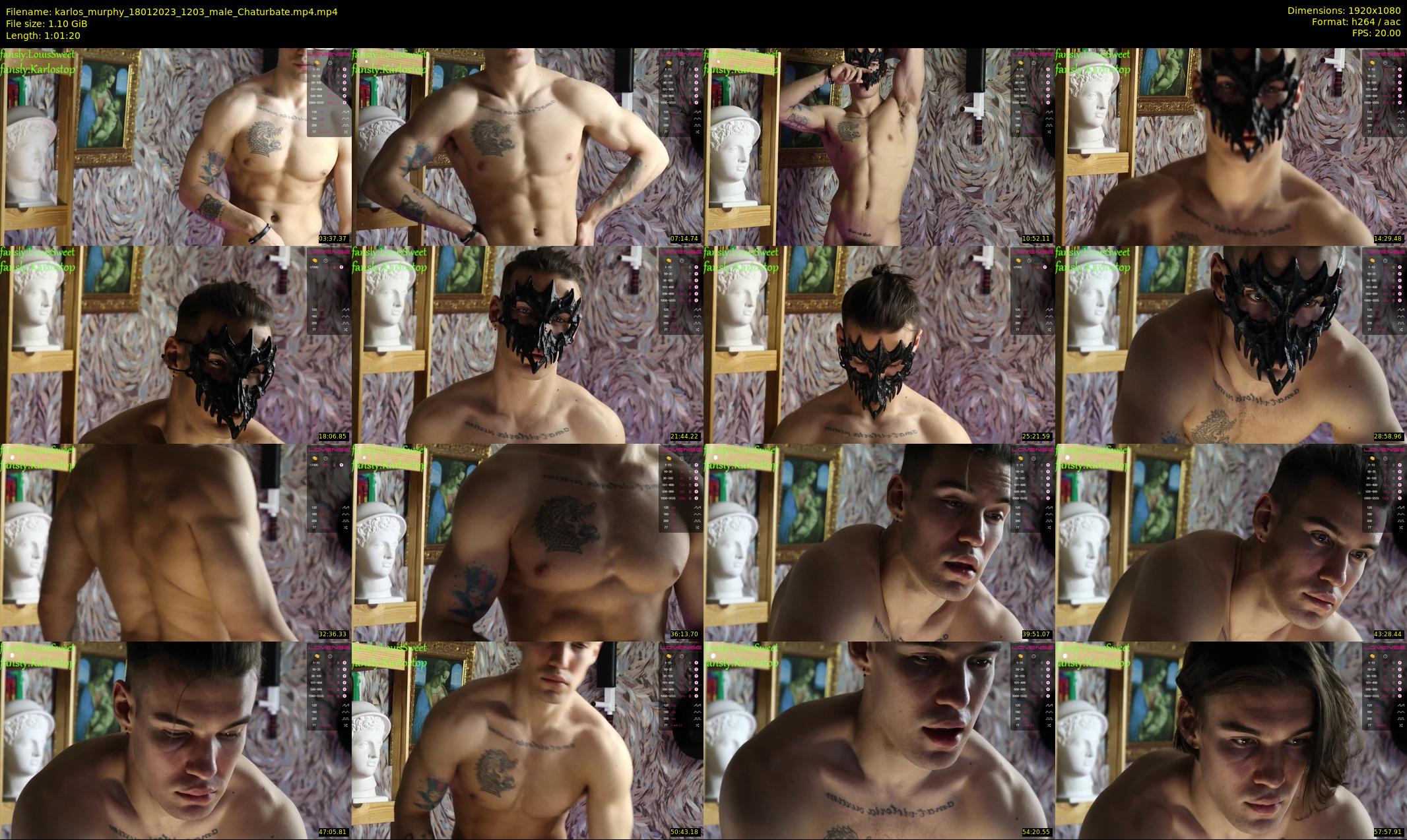 karlos_murphy — 62 minute Chaturbate male cam show recording, 1080p, Jan 18, 2023