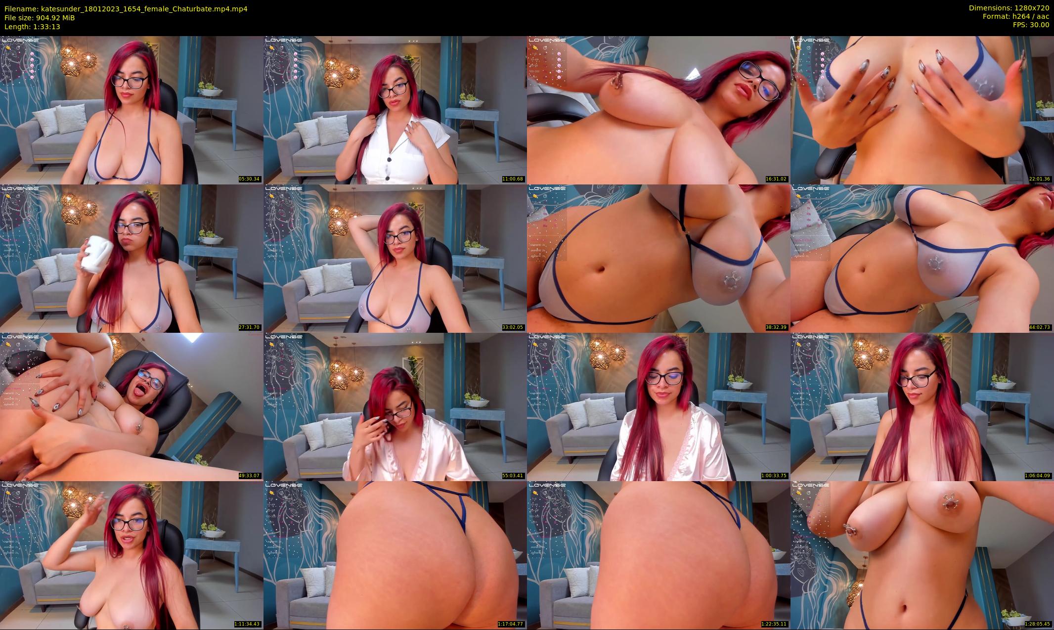 katesunder — 94 minute Chaturbate female cam show recording, 720p, Jan 18, 2023