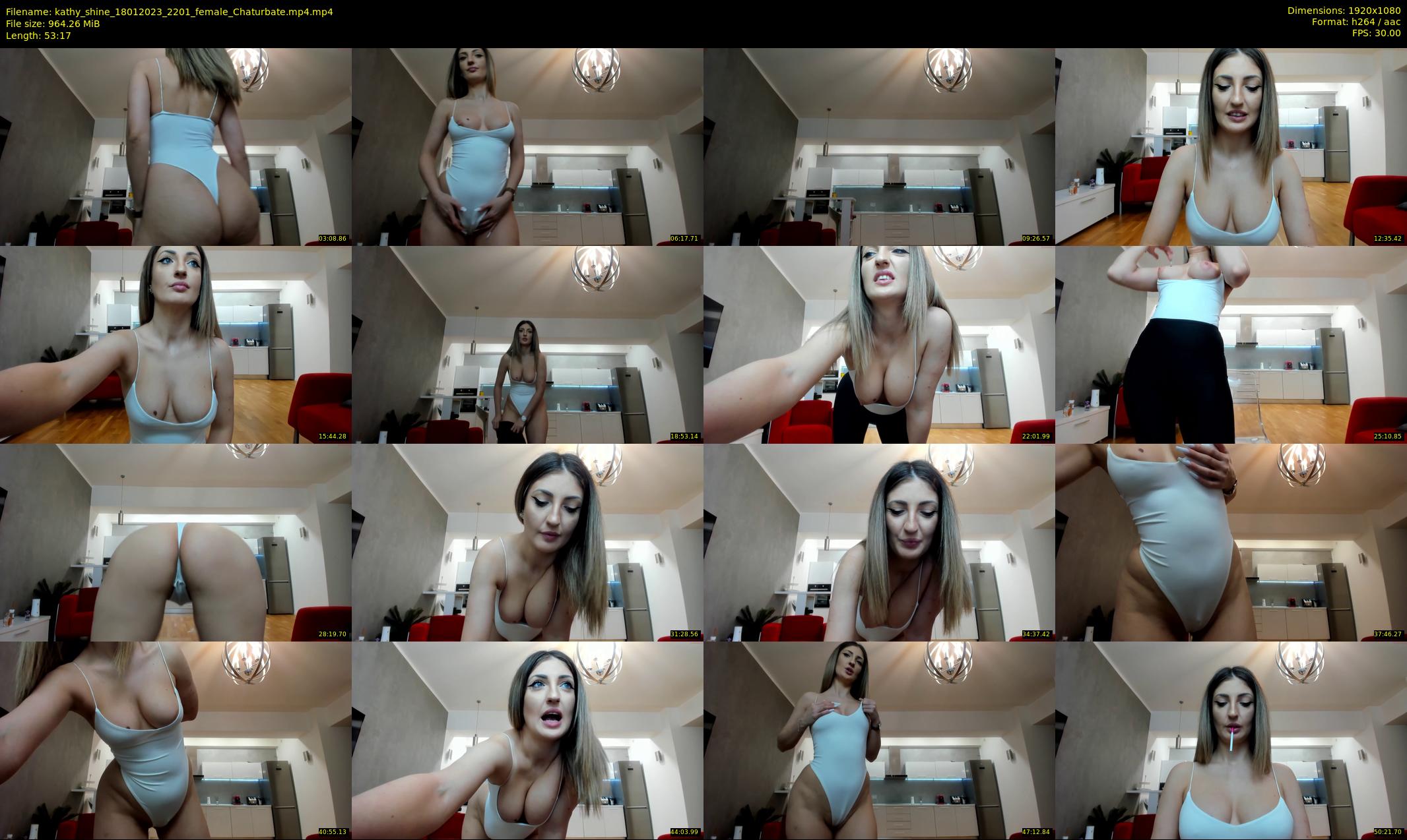 kathy_shine — 54 minute Chaturbate female cam show recording, 1080p, Jan 18, 2023