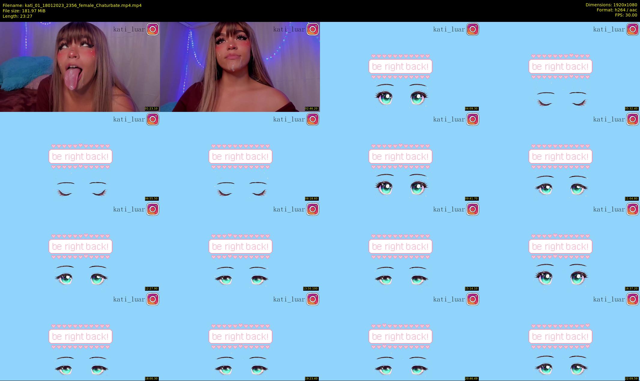 kati_01 — 24 minute Chaturbate female cam show recording, 1080p, Jan 18, 2023