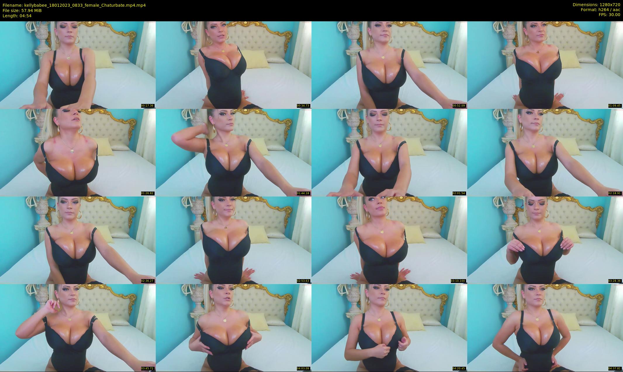 kellybabee — 5 minute Chaturbate female cam show recording, 720p, Jan 18, 2023