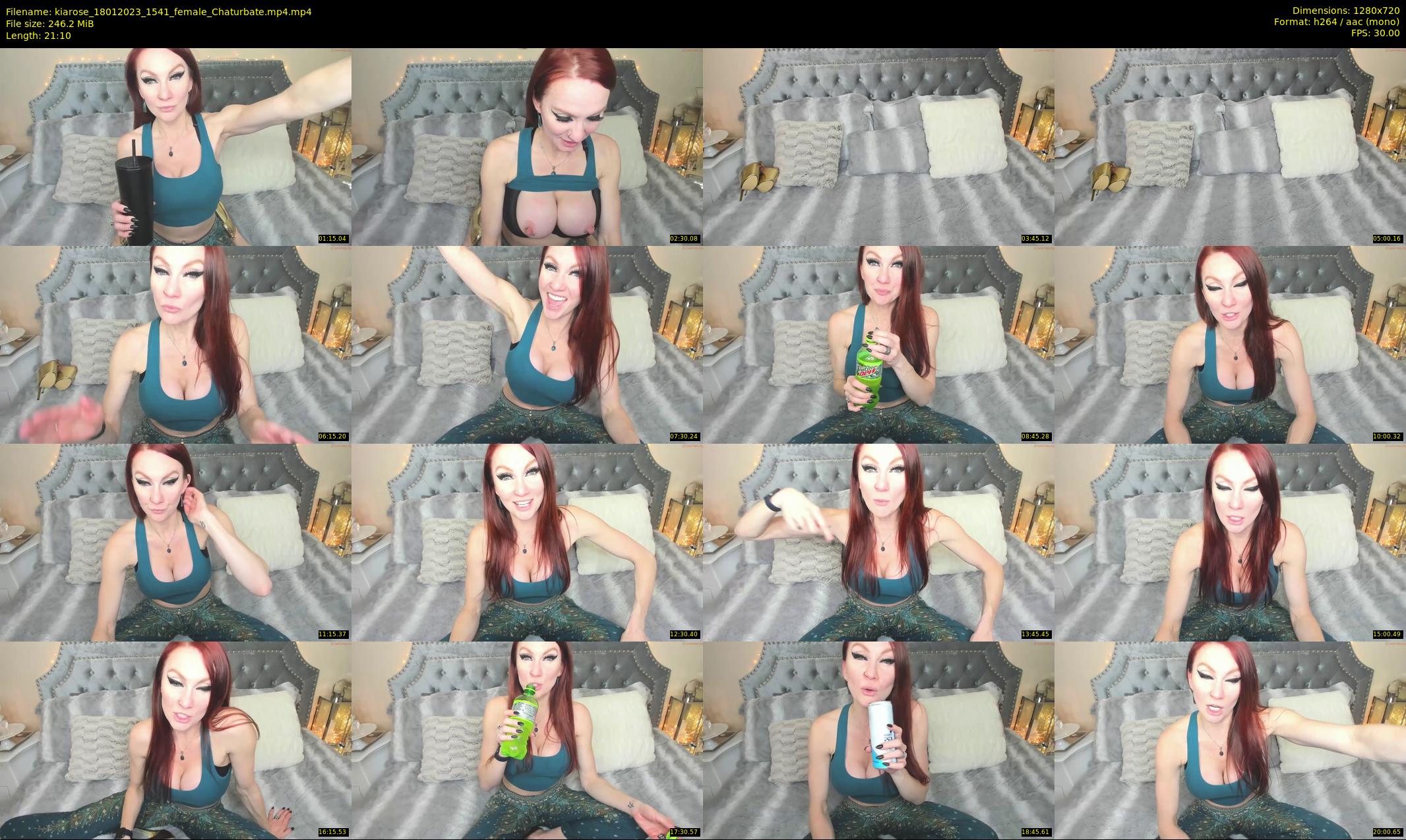 kiarose — 22 minute Chaturbate female cam show recording, 720p, Jan 18, 2023
