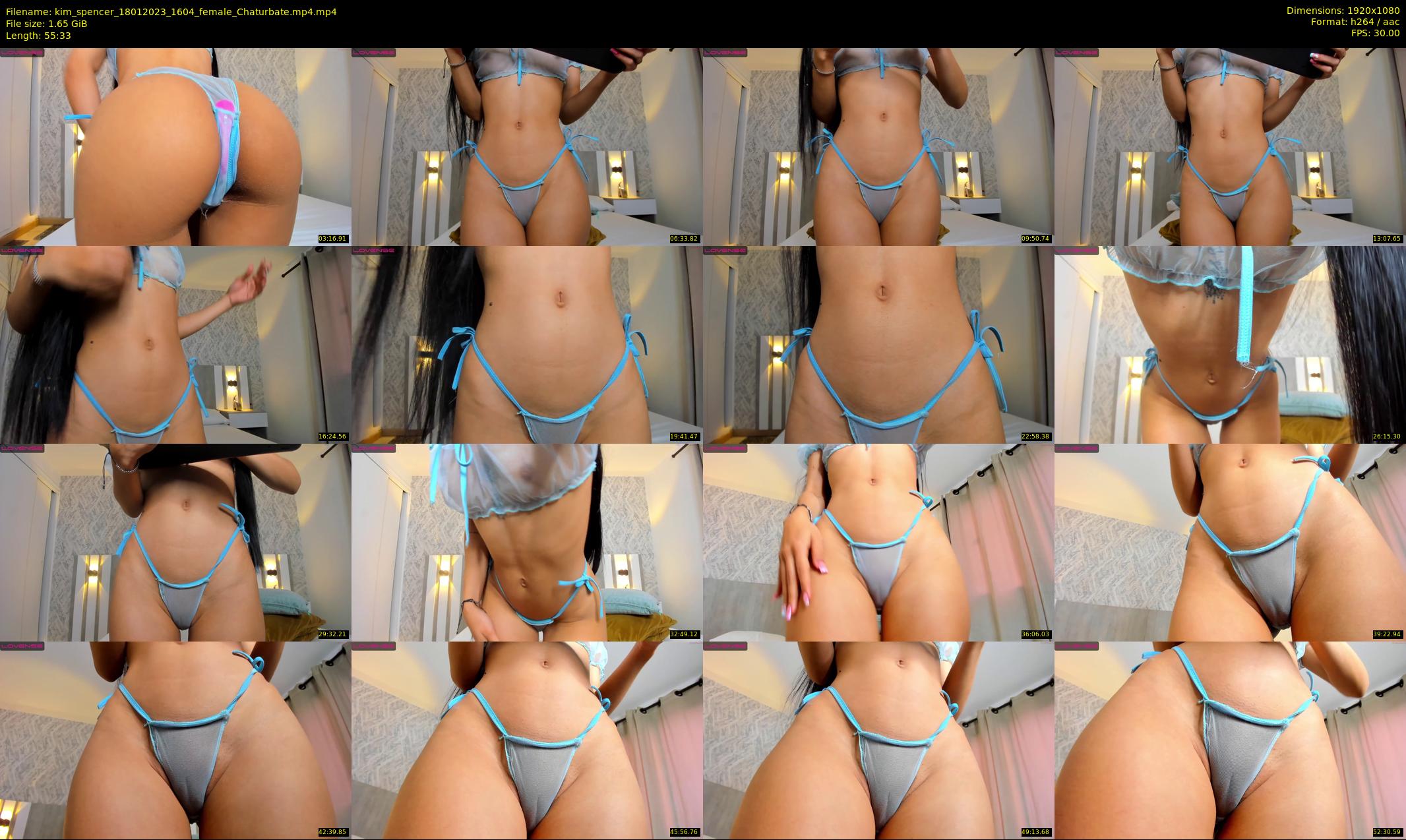 kim_spencer — 56 minute Chaturbate female cam show recording, 1080p, Jan 18, 2023