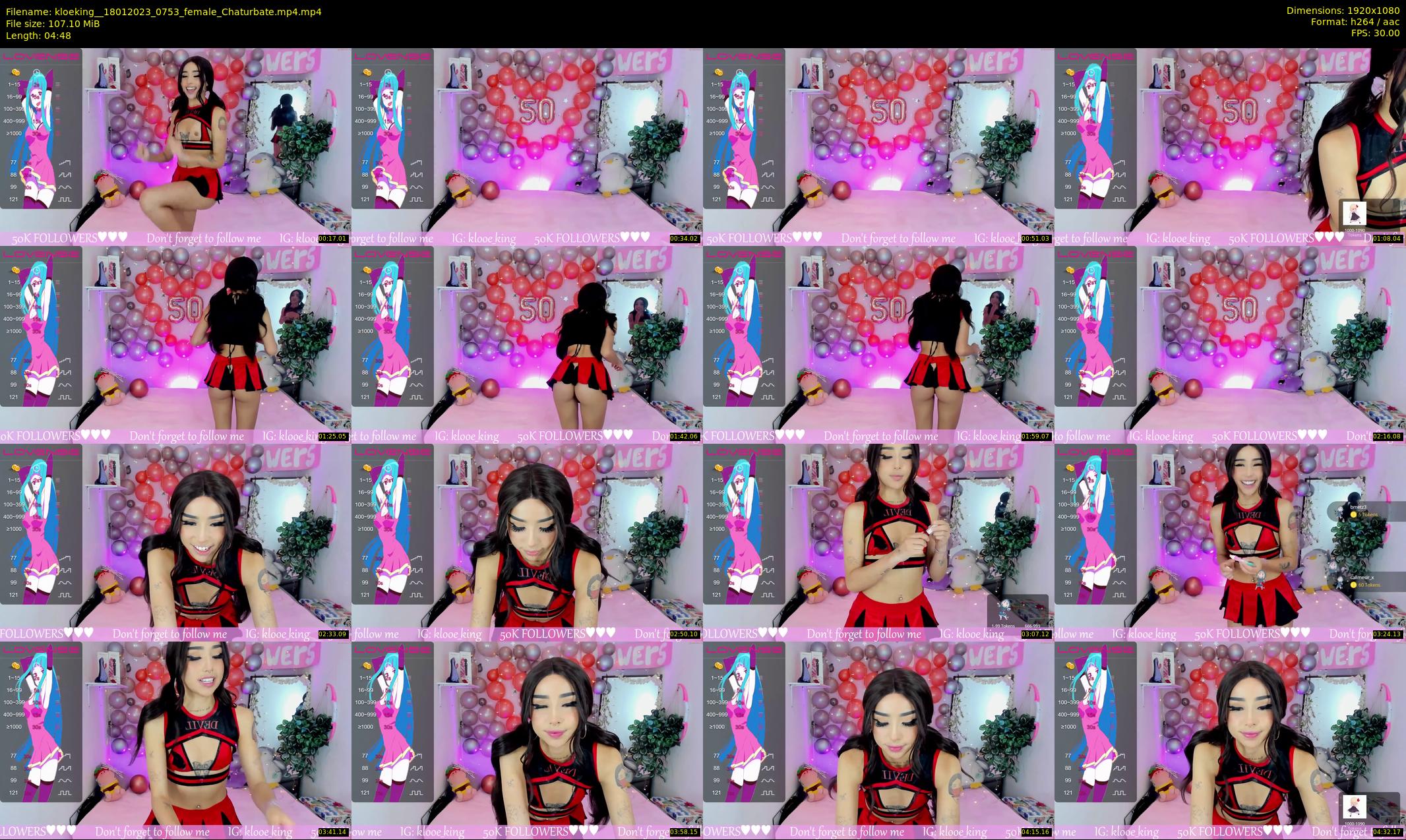 kloeking_ — 5 minute Chaturbate female cam show recording, 1080p, Jan 18, 2023