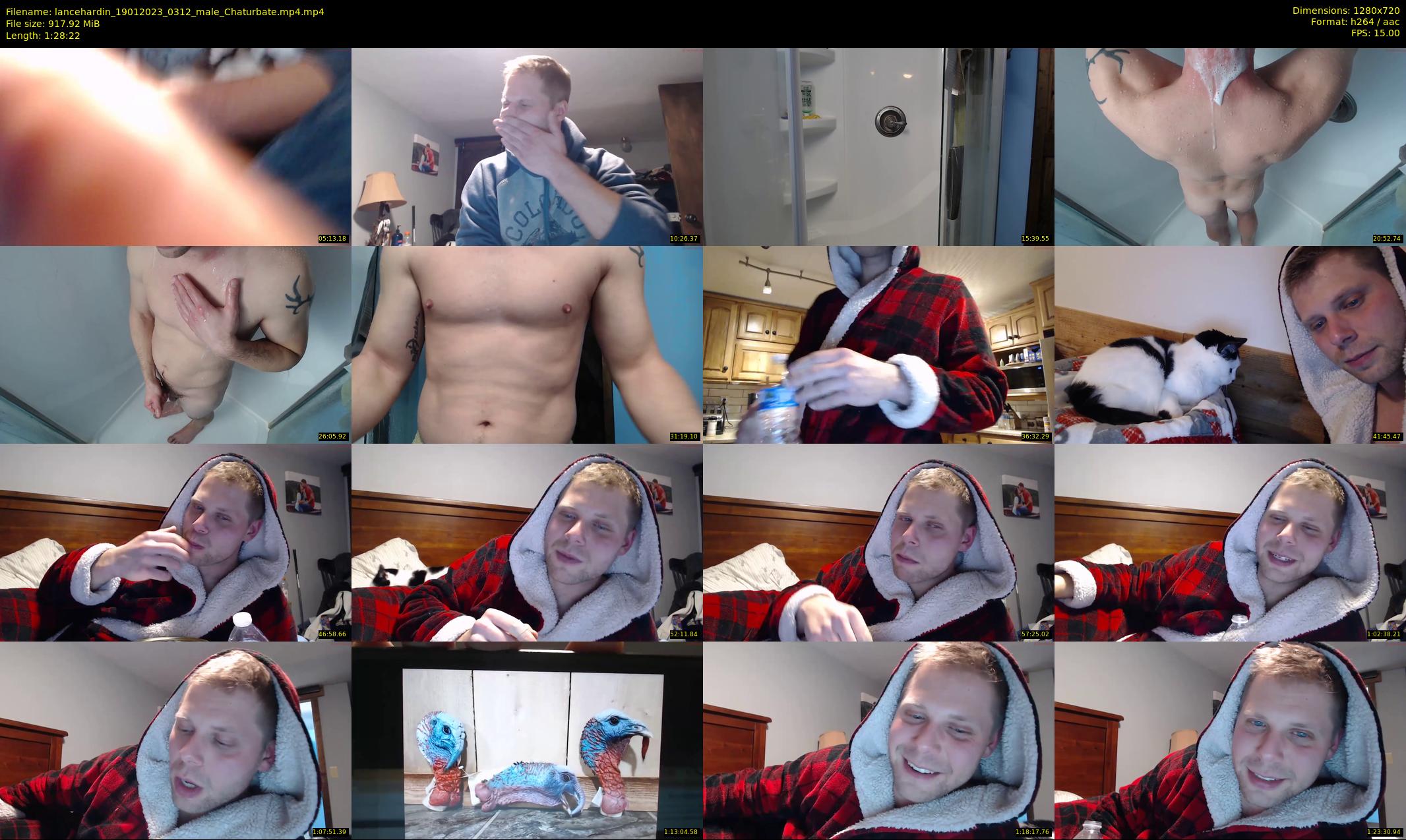 lancehardin — 89 minute Chaturbate male cam show recording, 720p, Jan 19, 2023