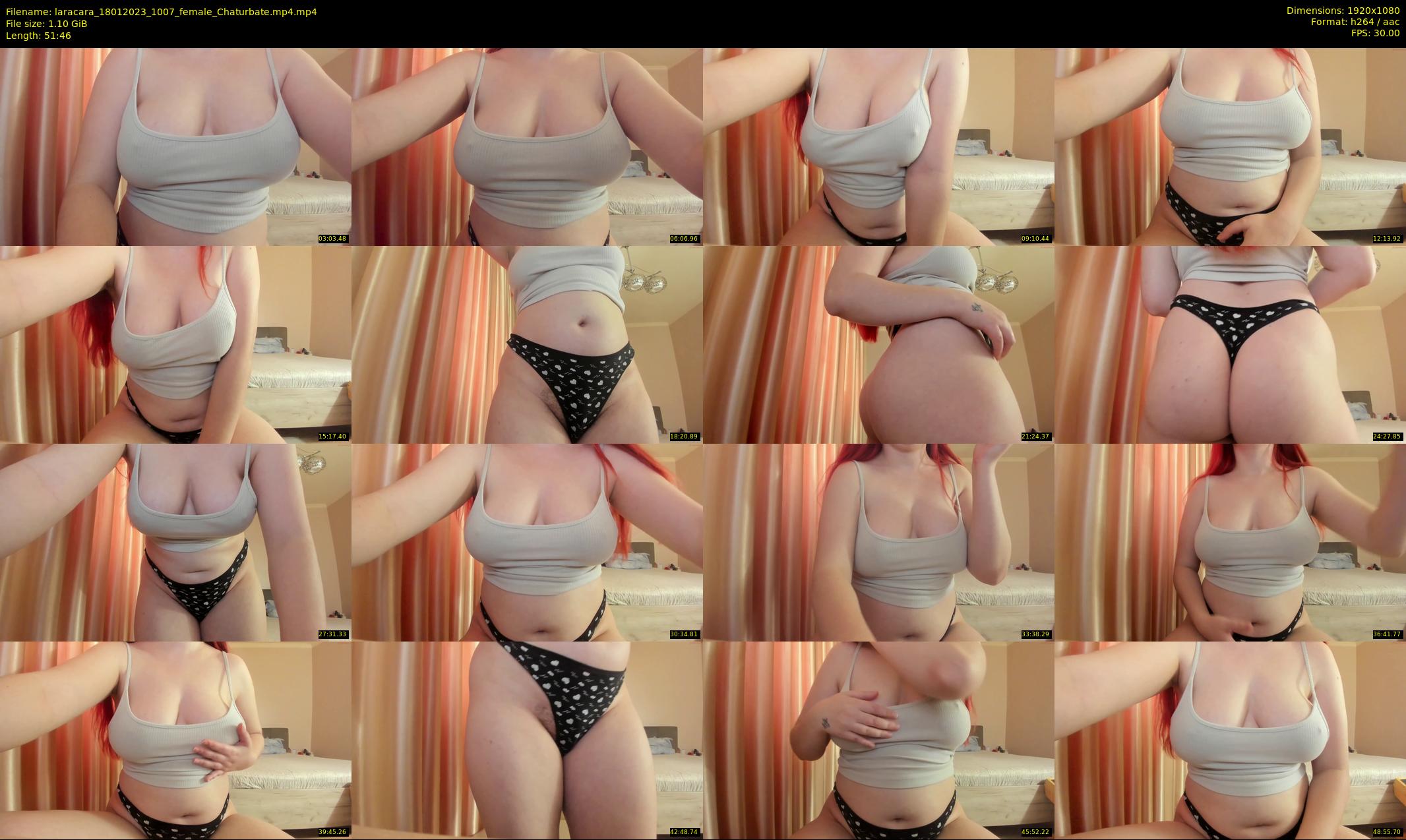 laracara — 52 minute Chaturbate female cam show recording, 1080p, Jan 18, 2023