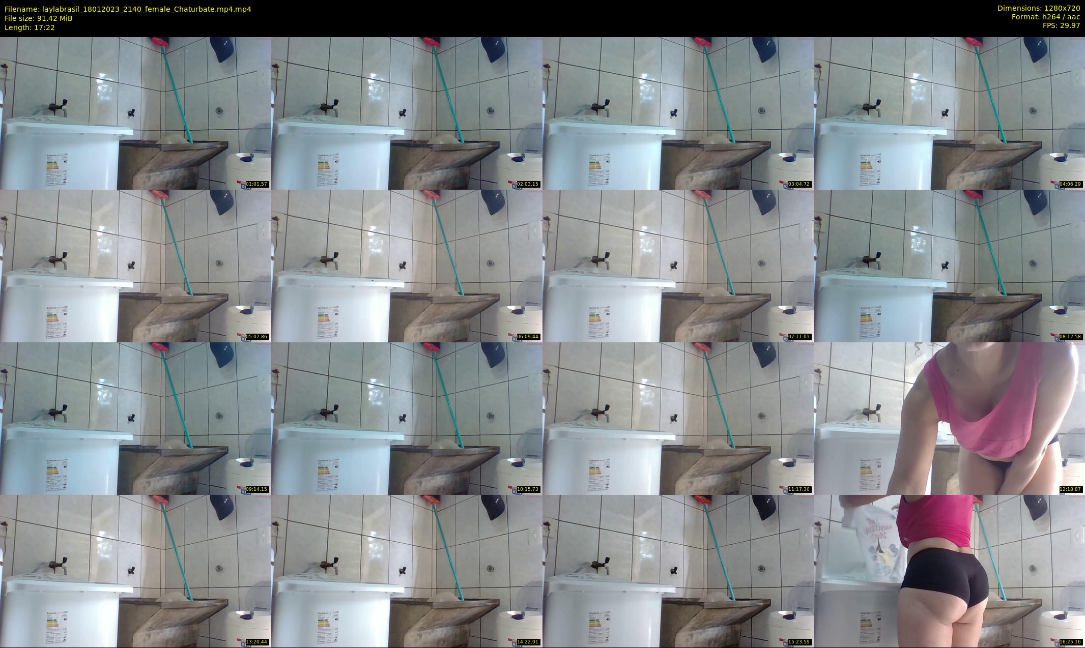 laylabrasil — 18 minute Chaturbate female cam show recording, 720p, Jan 18, 2023