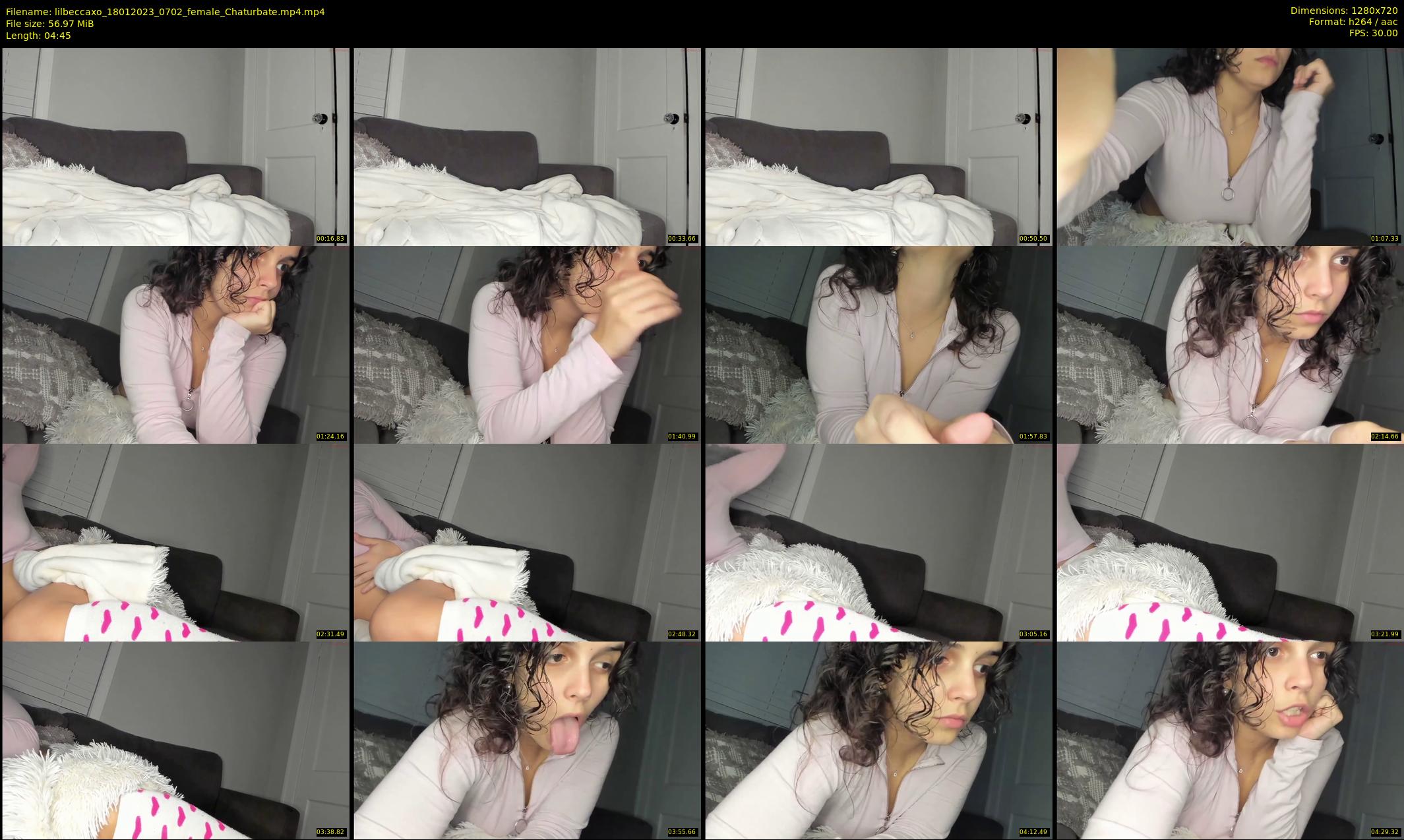 lilbeccaxo — 5 minute Chaturbate female cam show recording, 720p, Jan 18, 2023
