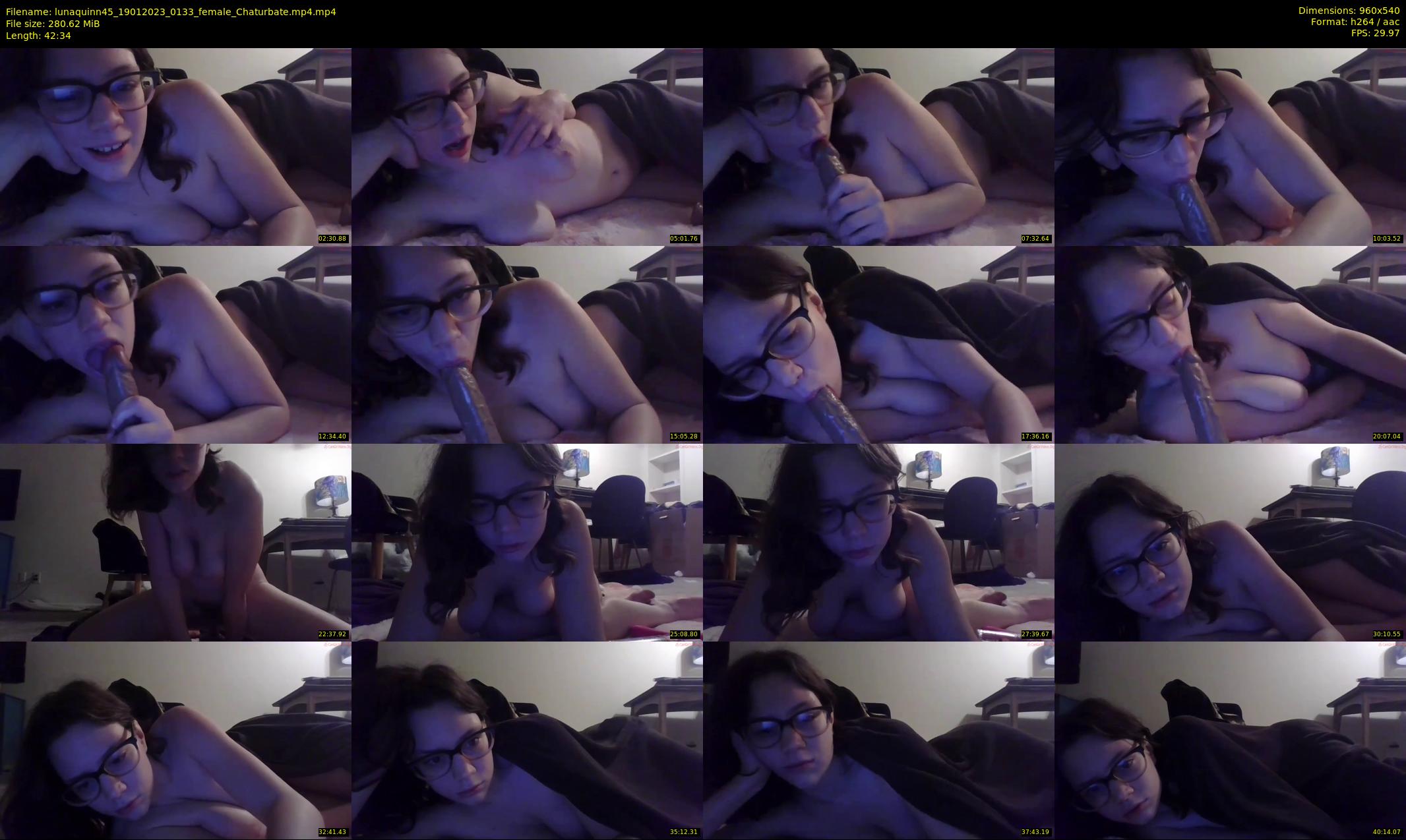 lunaquinn45 — 43 minute Chaturbate female cam show recording, 480p, Jan 19, 2023