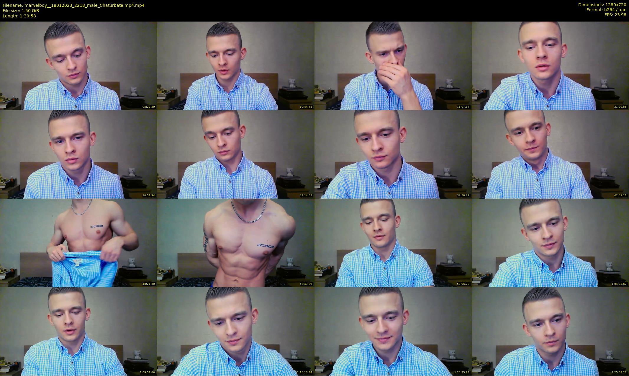 marvelboy_ — 91 minute Chaturbate male cam show recording, 720p, Jan 18, 2023