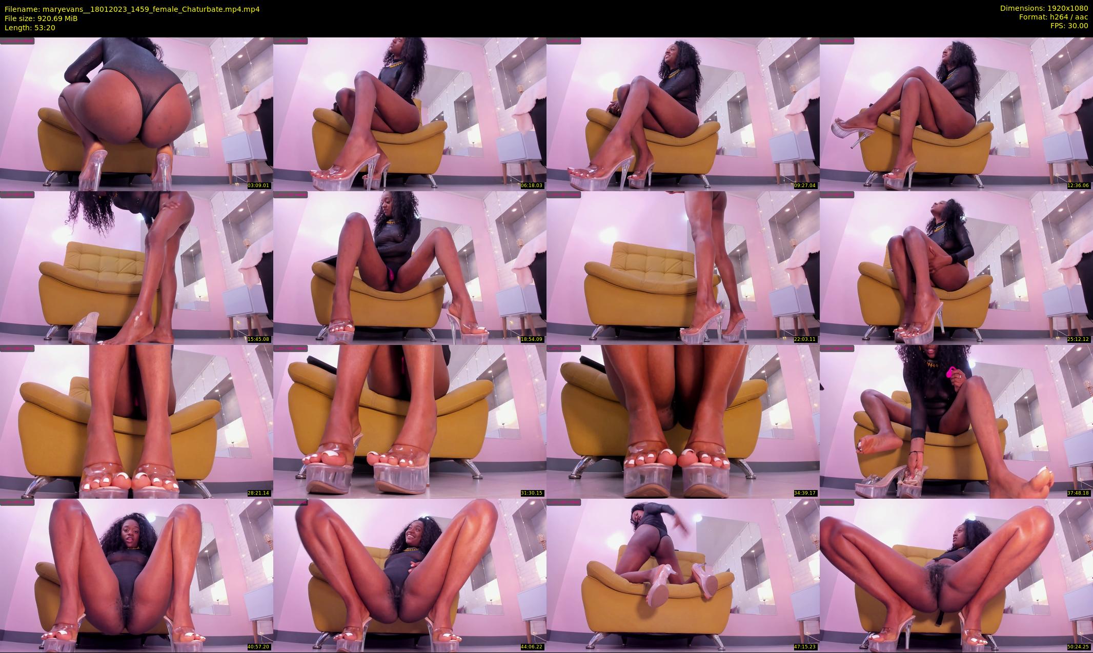 maryevans_ — 54 minute Chaturbate female cam show recording, 1080p, Jan 18, 2023