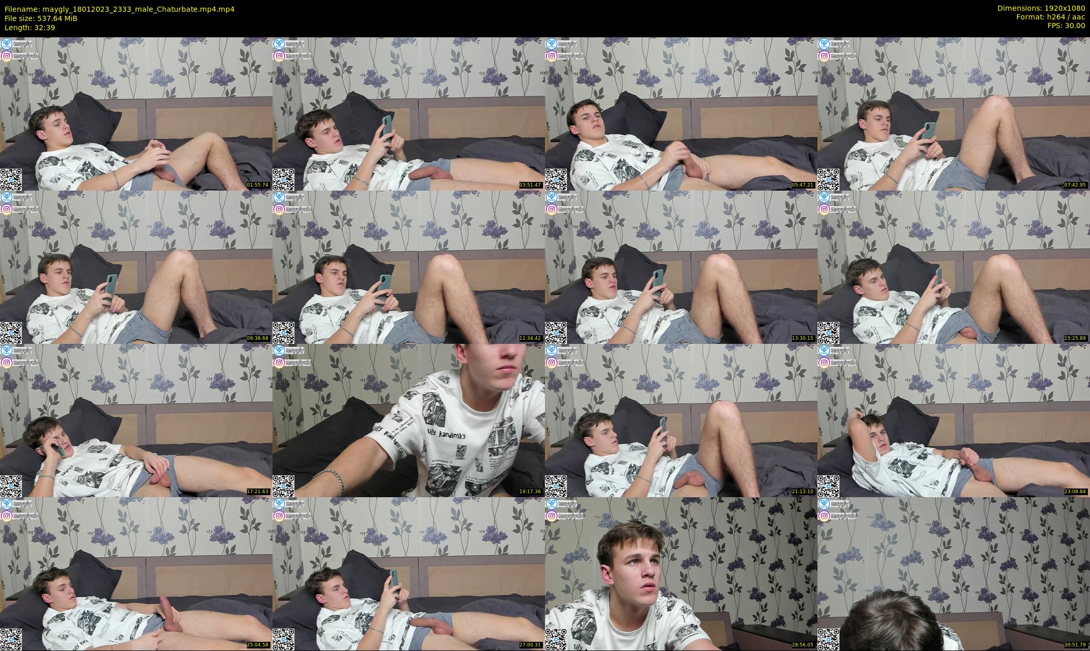 maygly — 33 minute Chaturbate male cam show recording, 1080p, Jan 18, 2023