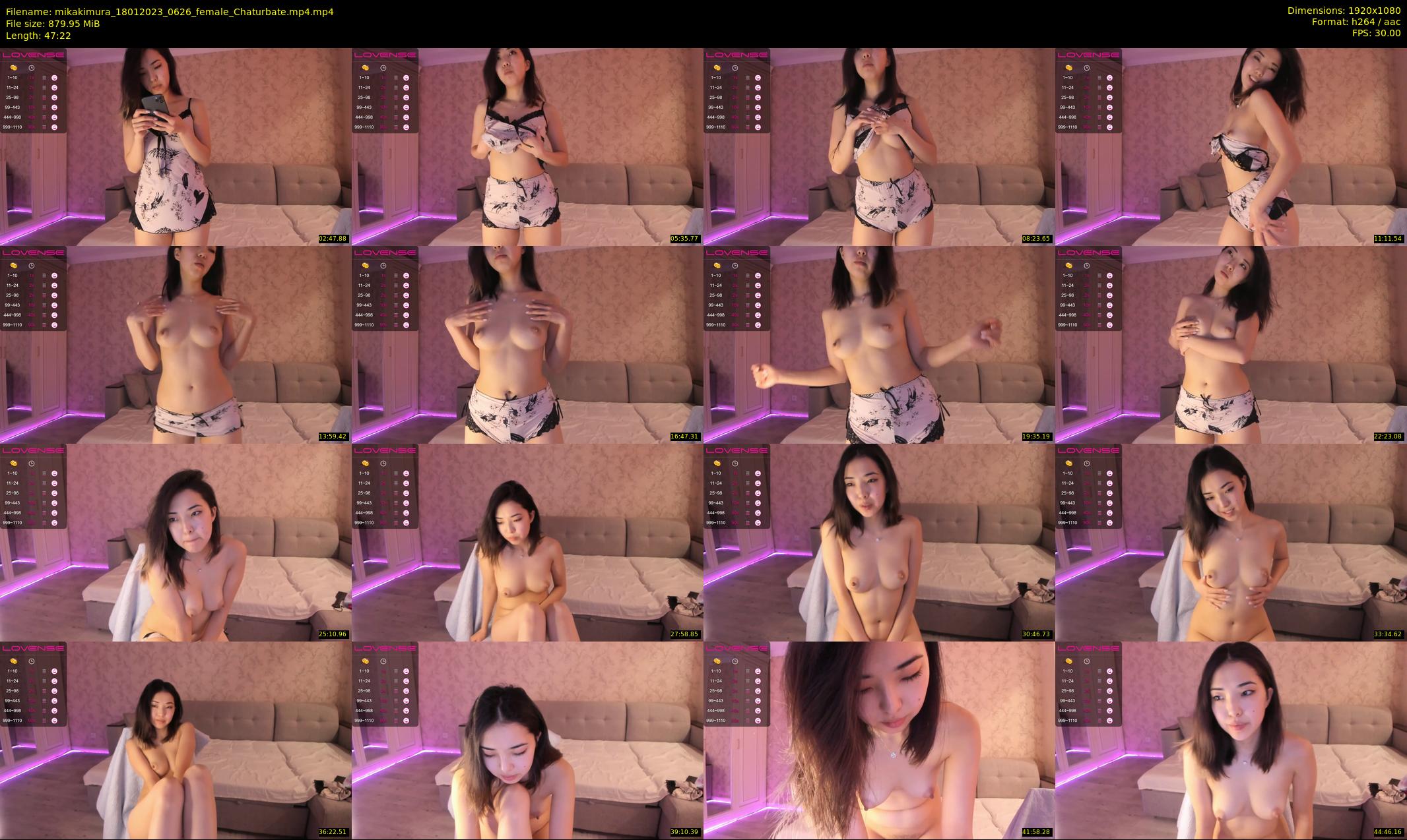 mikakimura — 48 minute Chaturbate female cam show recording, 1080p, Jan 18, 2023