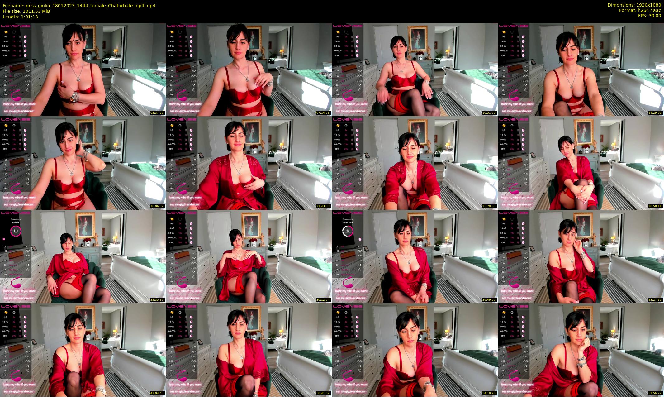miss_giulia — 62 minute Chaturbate female cam show recording, 1080p, Jan 18, 2023