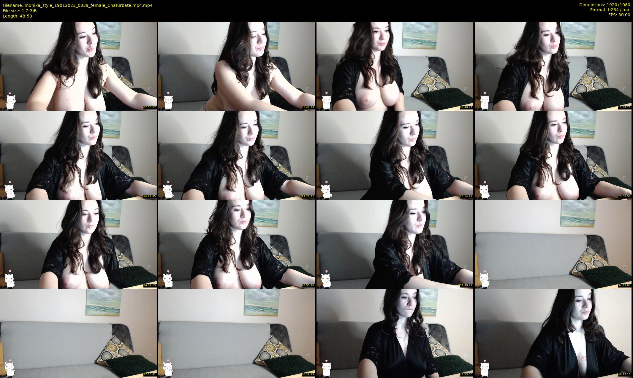 monika_style — 49 minute Chaturbate female cam show recording, 1080p, Jan 19, 2023