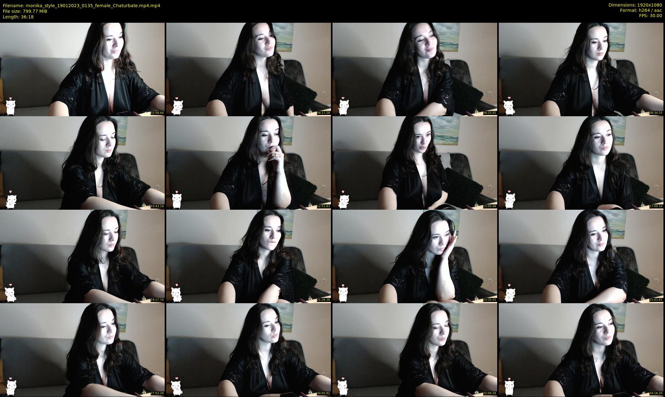 monika_style — 37 minute Chaturbate female cam show recording, 1080p, Jan 19, 2023