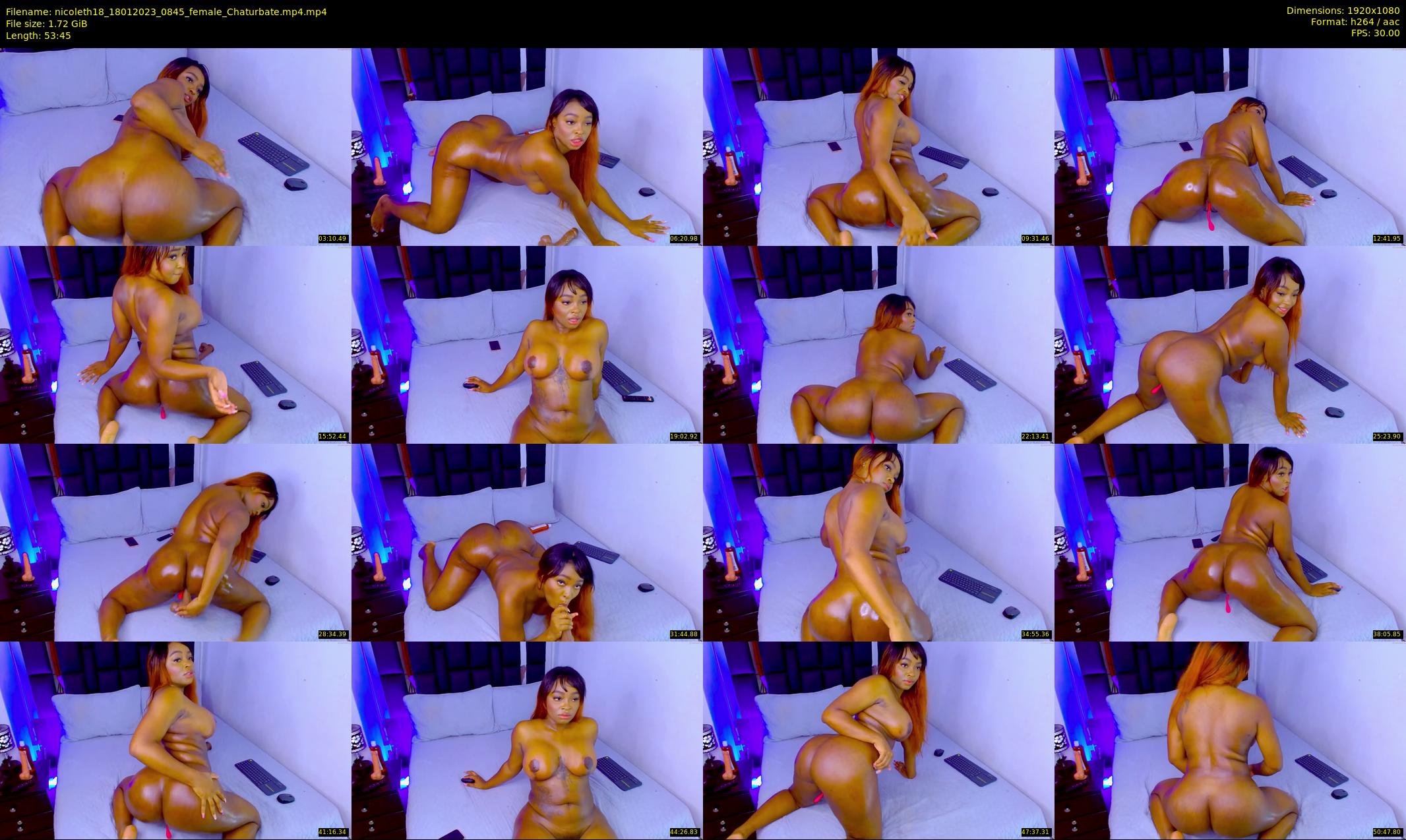nicoleth18 — 54 minute Chaturbate female cam show recording, 1080p, Jan 18, 2023