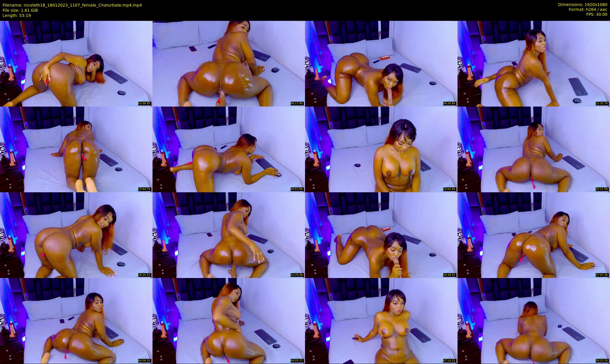 nicoleth18 — 54 minute Chaturbate female cam show recording, 1080p, Jan 18, 2023