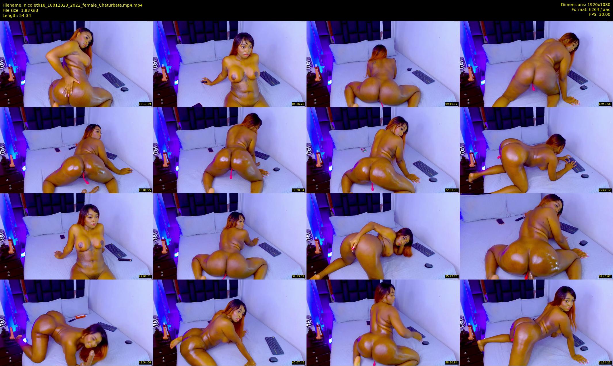 nicoleth18 — 55 minute Chaturbate female cam show recording, 1080p, Jan 18, 2023