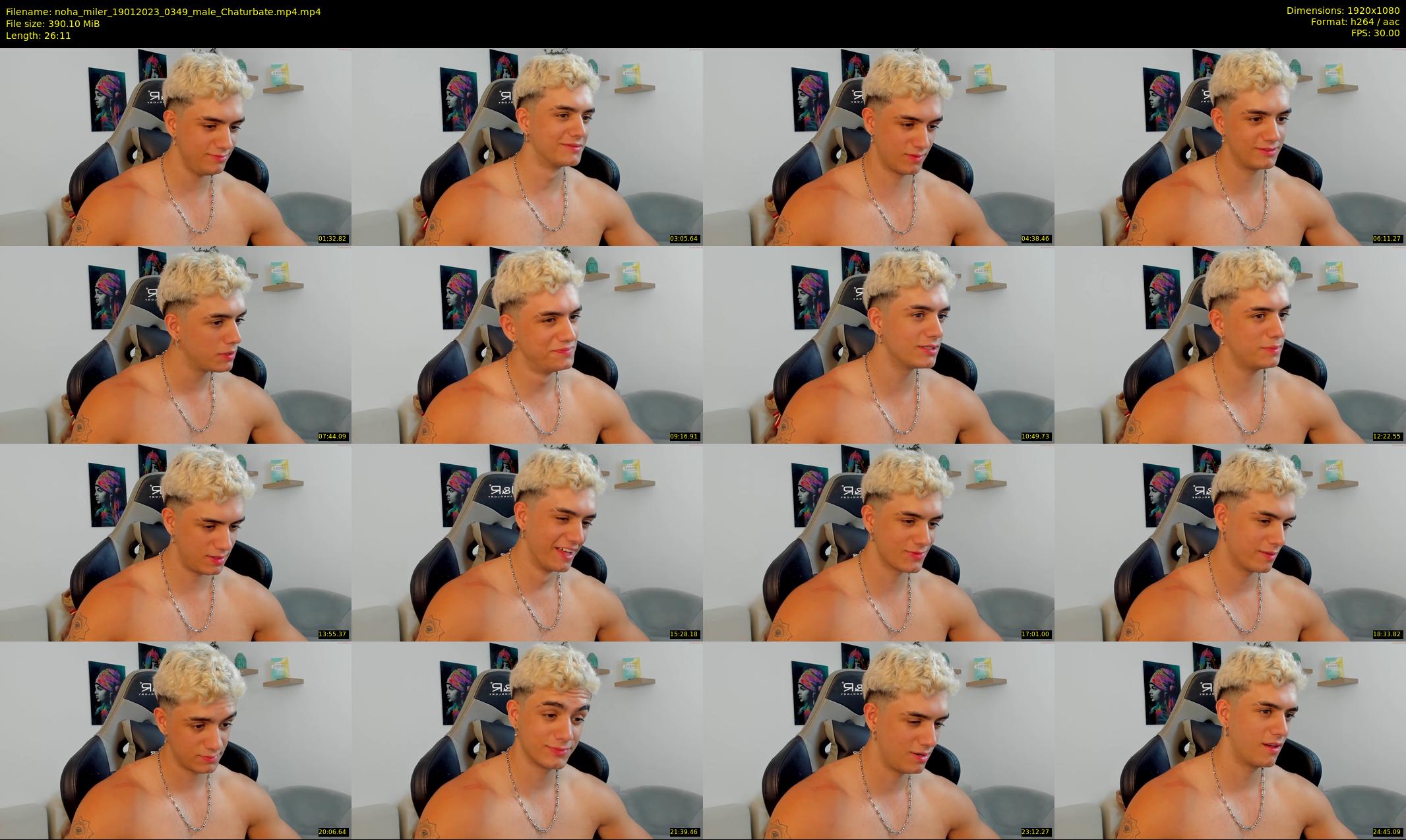 noha_miler — 27 minute Chaturbate male cam show recording, 1080p, Jan 19, 2023