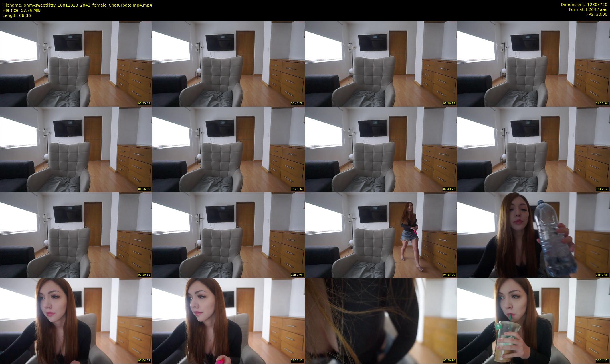 ohmysweetkitty — 7 minute Chaturbate female cam show recording, 720p, Jan 18, 2023