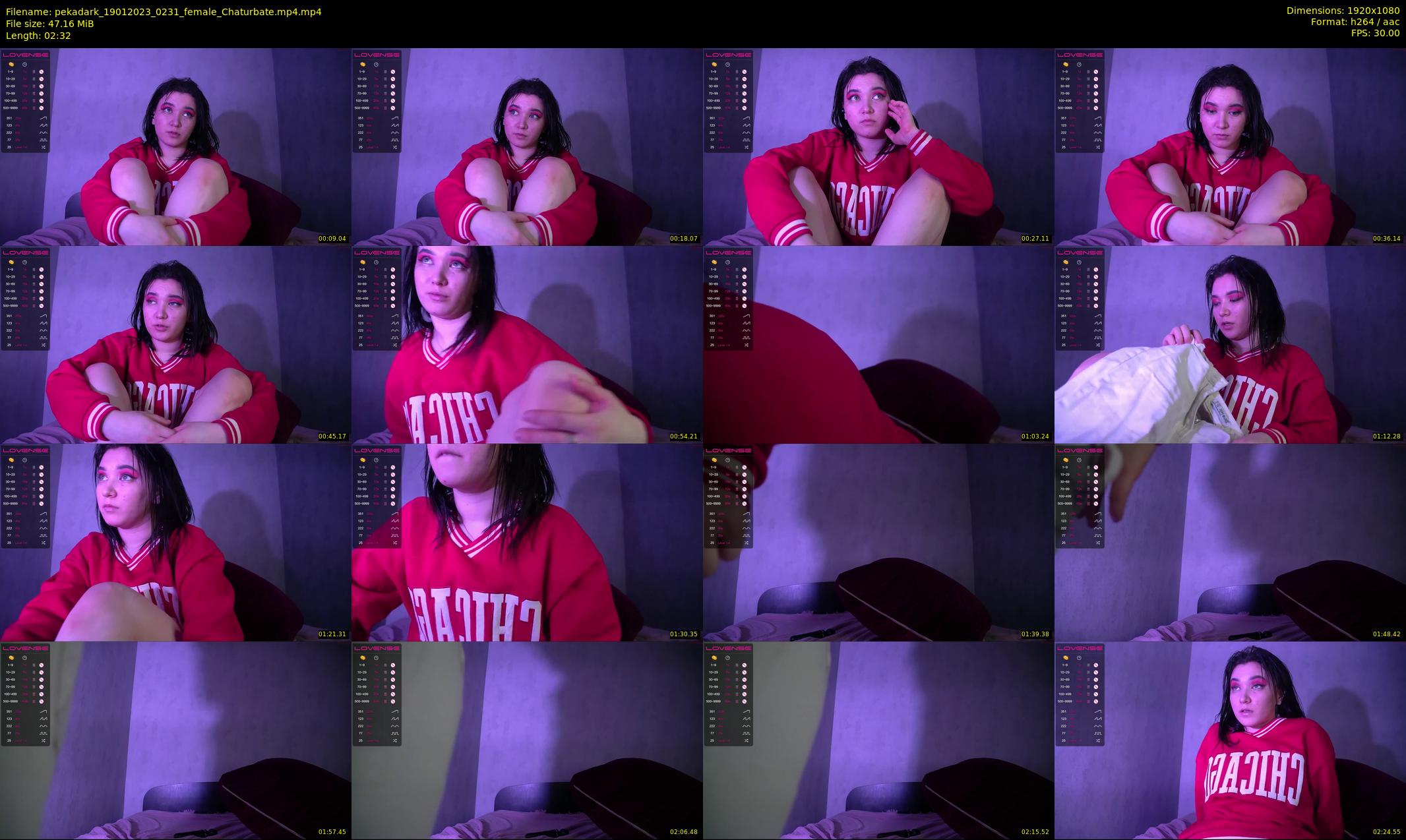 pekadark — 3 minute Chaturbate female cam show recording, 1080p, Jan 19, 2023