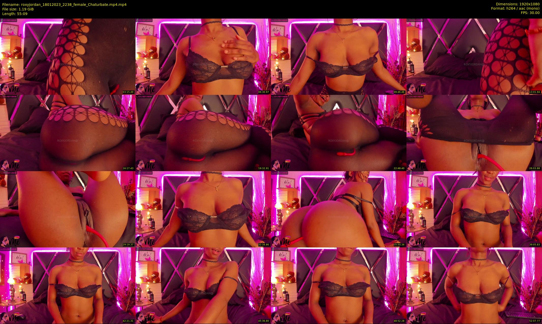 roxyjordan — 56 minute Chaturbate female cam show recording, 1080p, Jan 18, 2023
