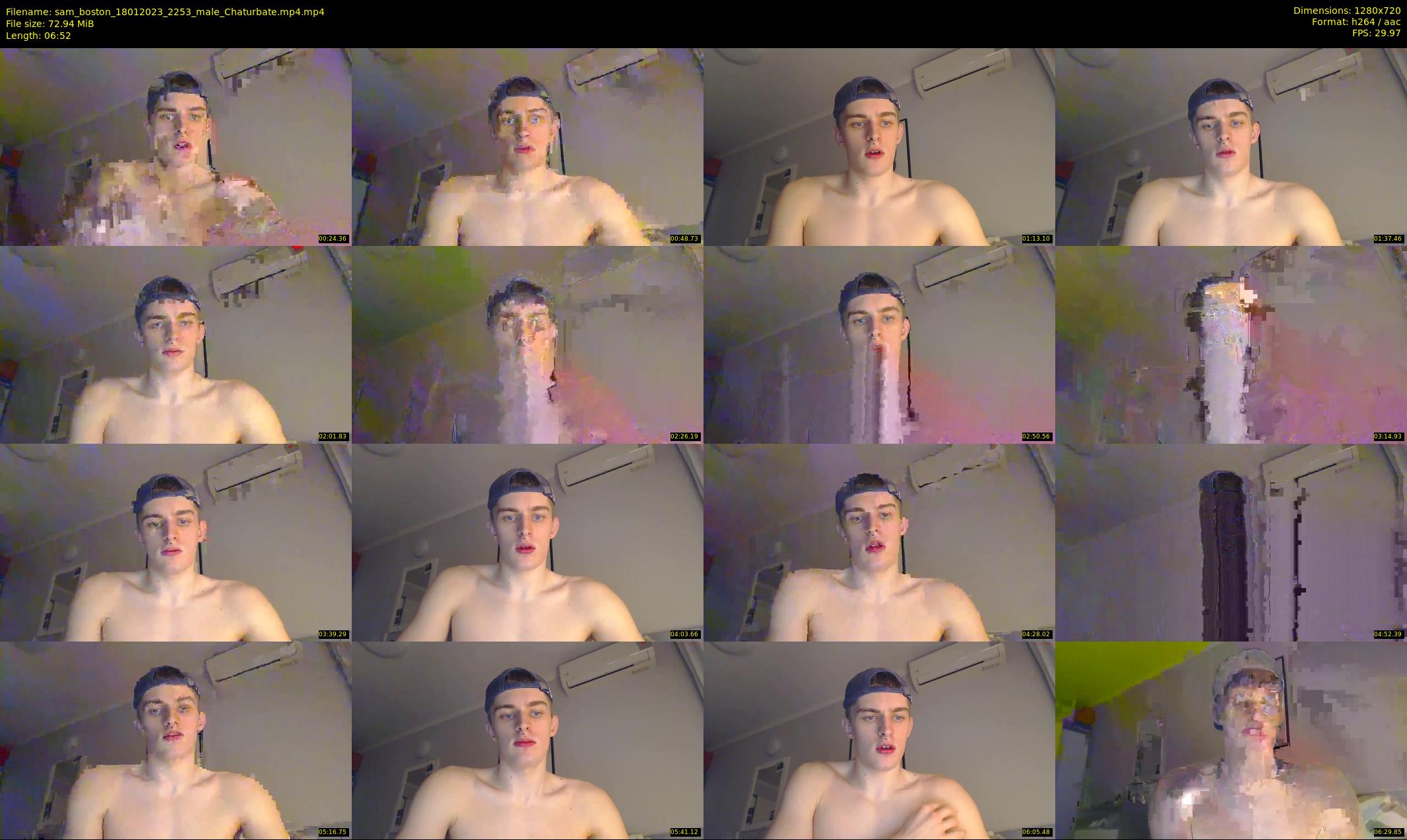 sam_boston — 7 minute Chaturbate male cam show recording, 720p, Jan 18, 2023