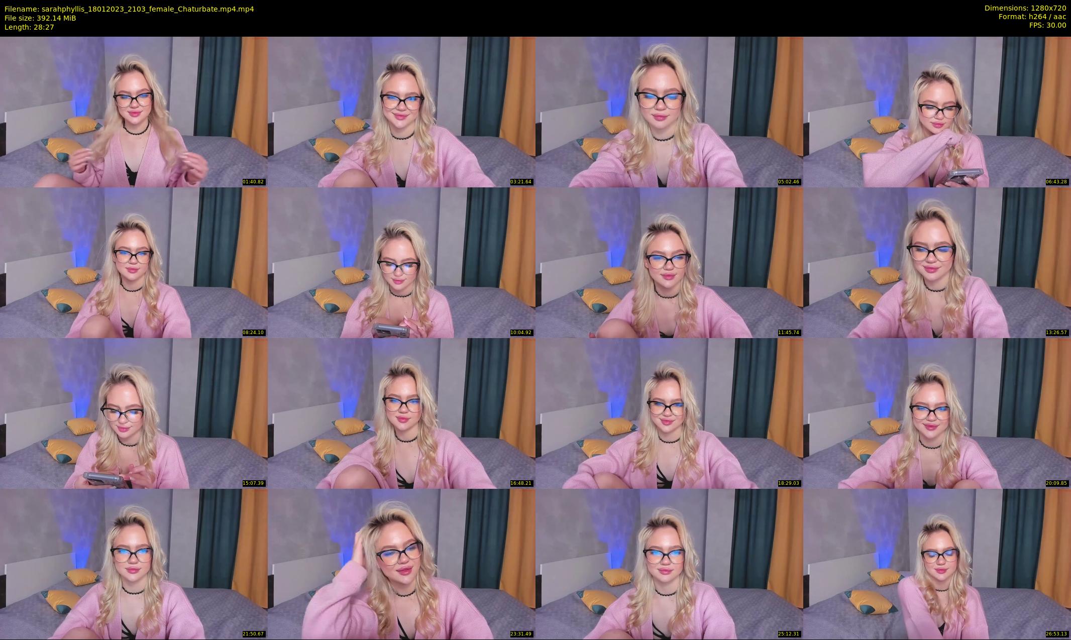 sarahphyllis — 29 minute Chaturbate female cam show recording, 720p, Jan 18, 2023
