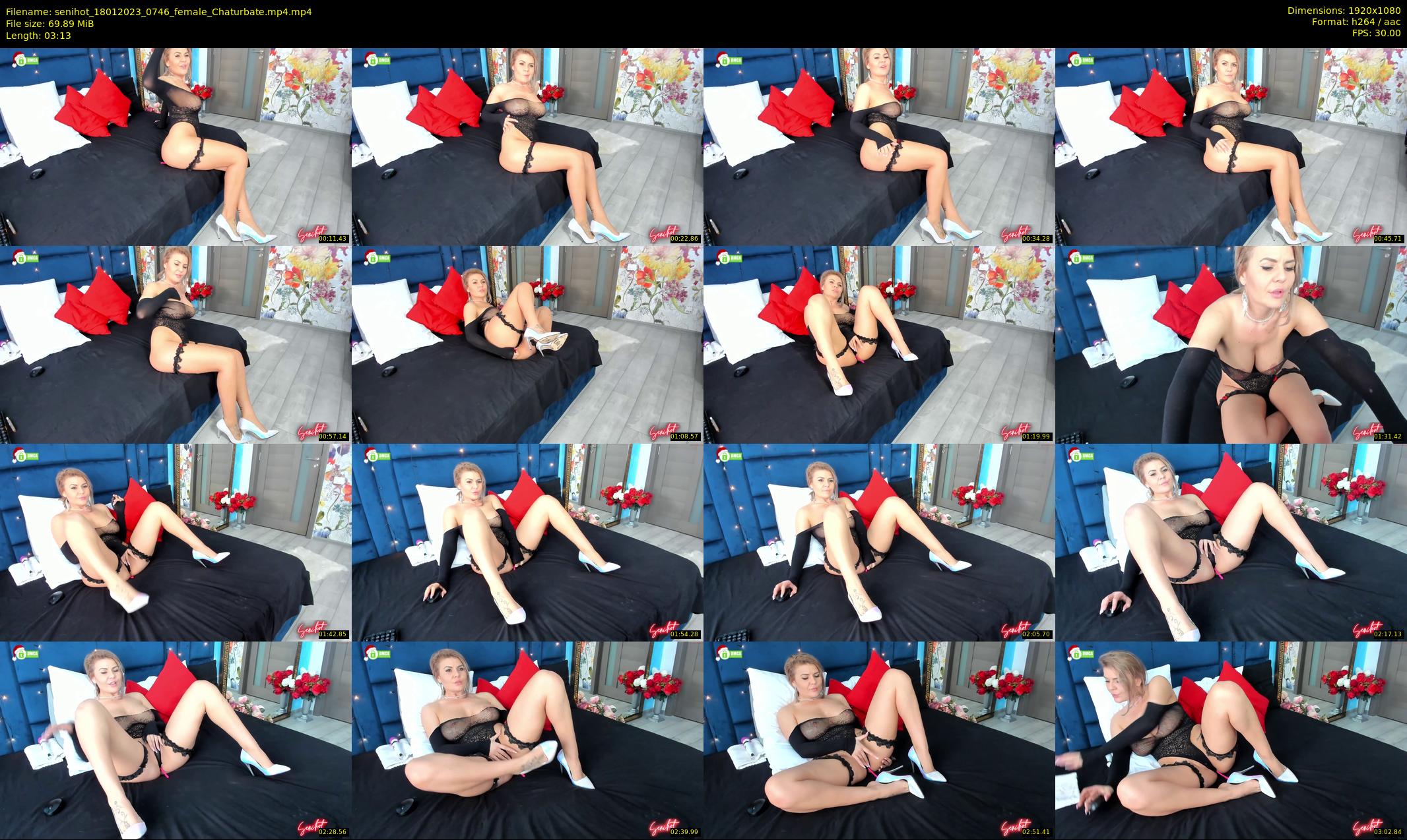 senihot — 4 minute Chaturbate female cam show recording, 1080p, Jan 18, 2023