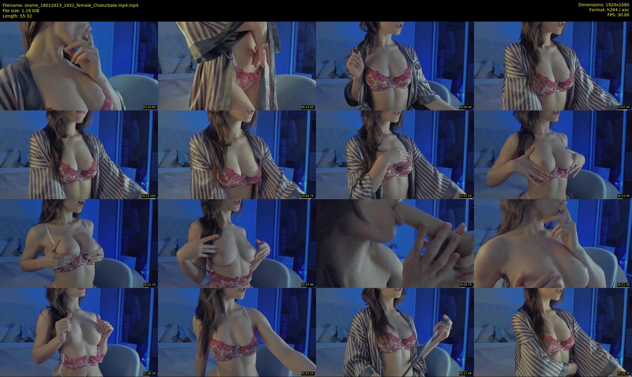 snsme — 56 minute Chaturbate female cam show recording, 1080p, Jan 18, 2023